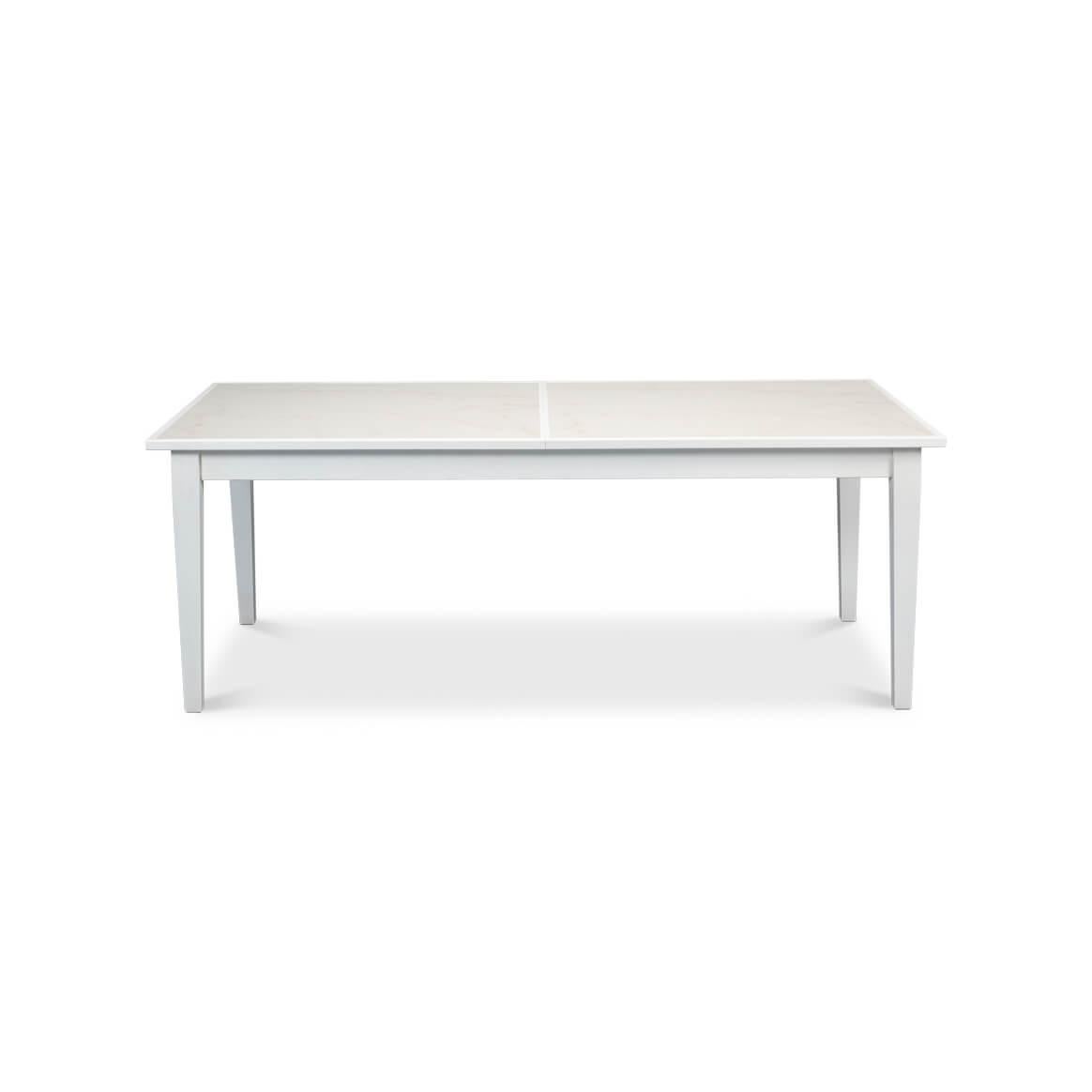With dimensions starting at 81 inches wide by 41 inches deep and expanding up to 120 inches wide, all while standing at a height of 30 inches, this table is the epitome of versatility and modern elegance.

Its ability to transition in size makes it