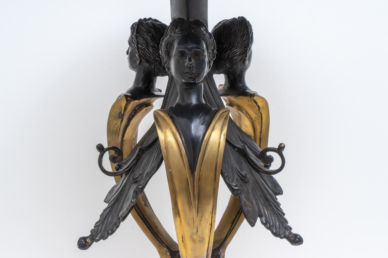 Neoklassizistischer Gueridon-Tisch aus Bronze von Maitland Smith im Zustand „Gut“ im Angebot in West Palm Beach, FL