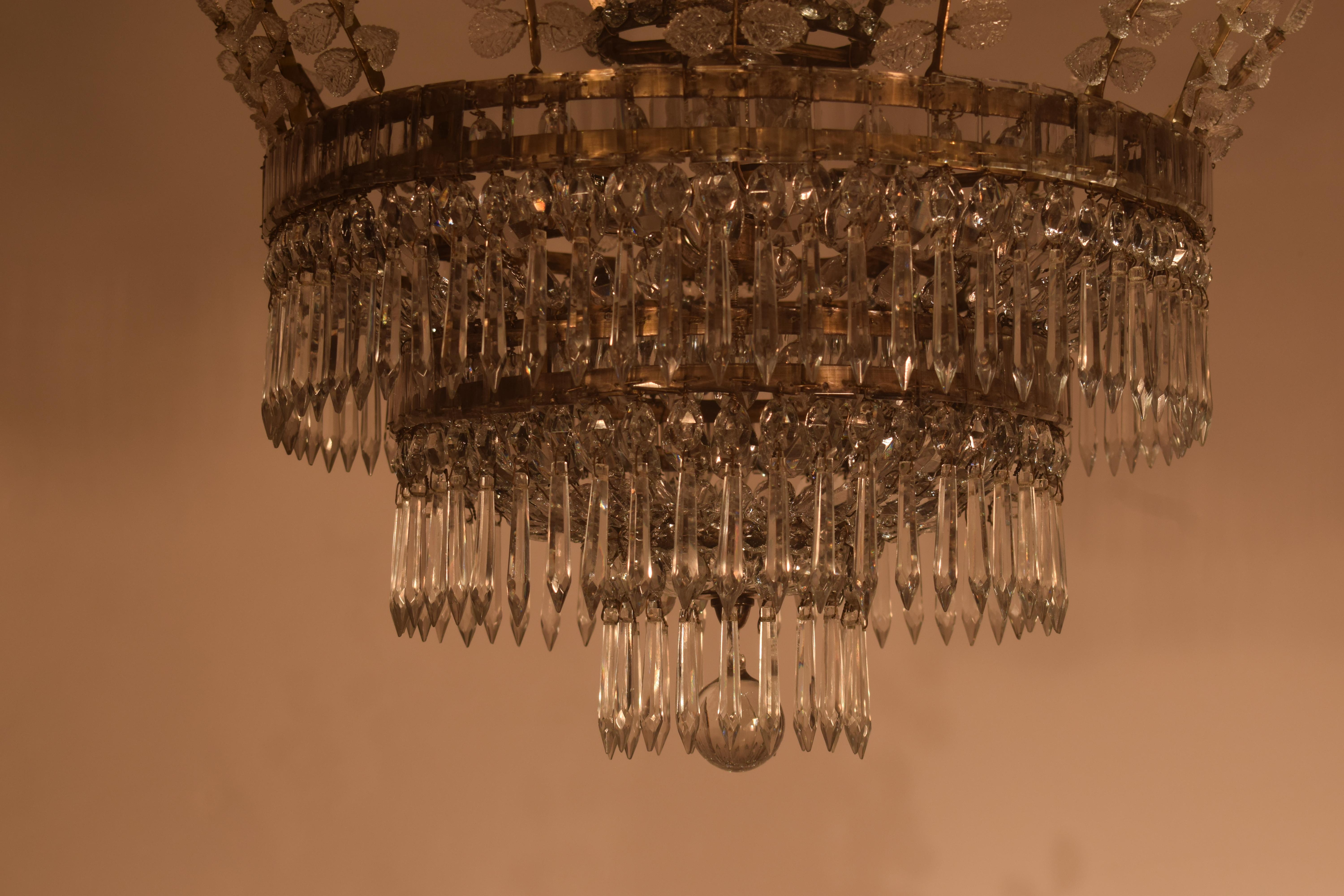 Neo Classical Chandelier with Branches For Sale 2