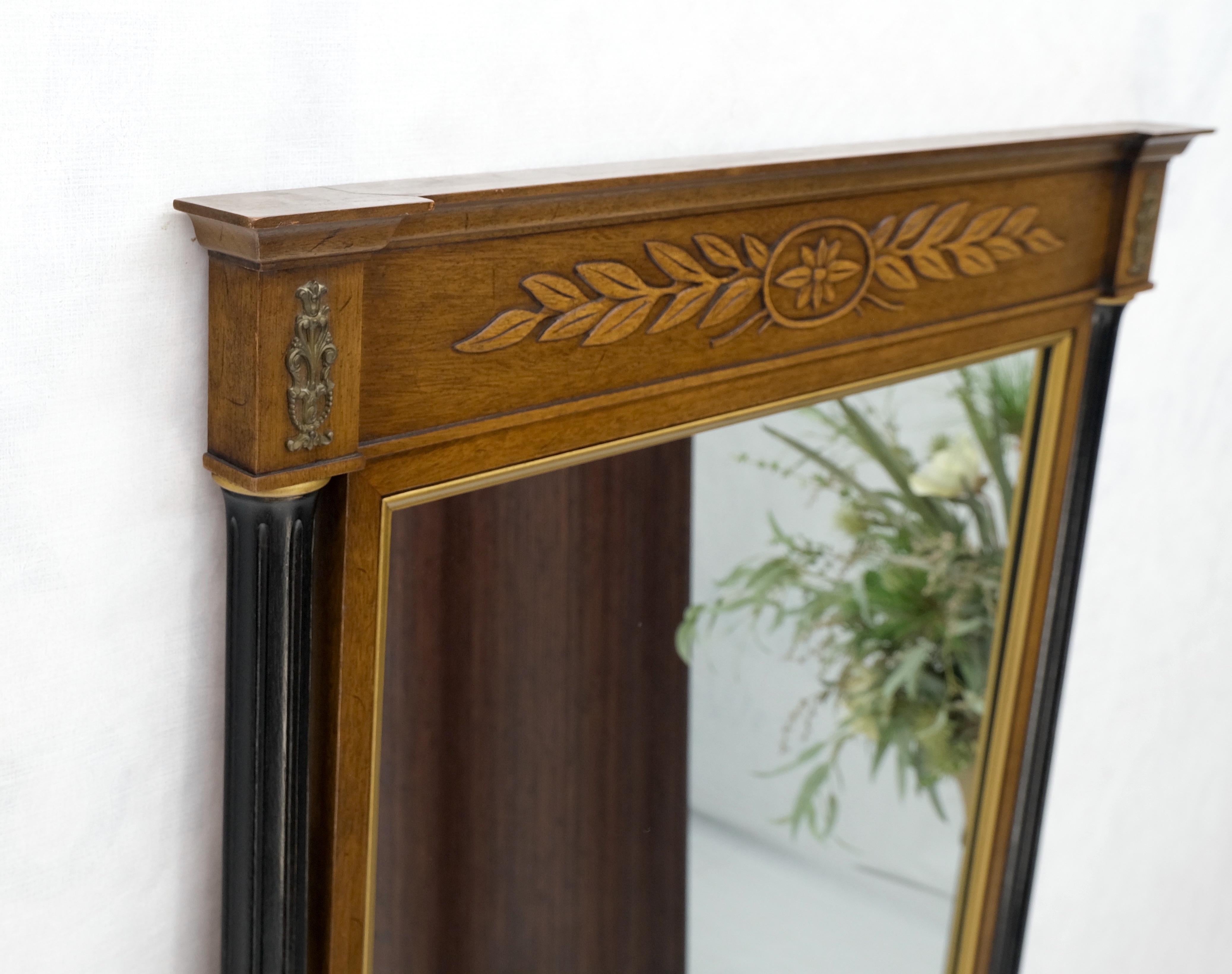 Mid-Century Modern Neo Classical French Rectangle Wall Mirror Mint! For Sale