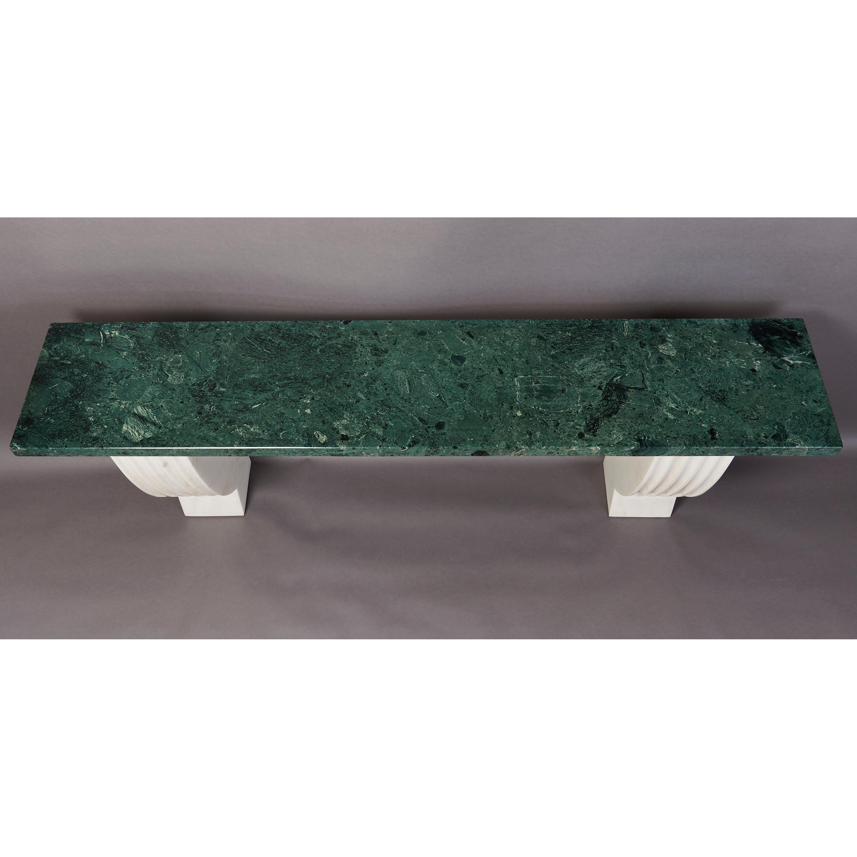 Neo Classical Italian Marble Console, 1930's For Sale 3