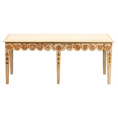 Neo-Classical Painted Cocktail Table