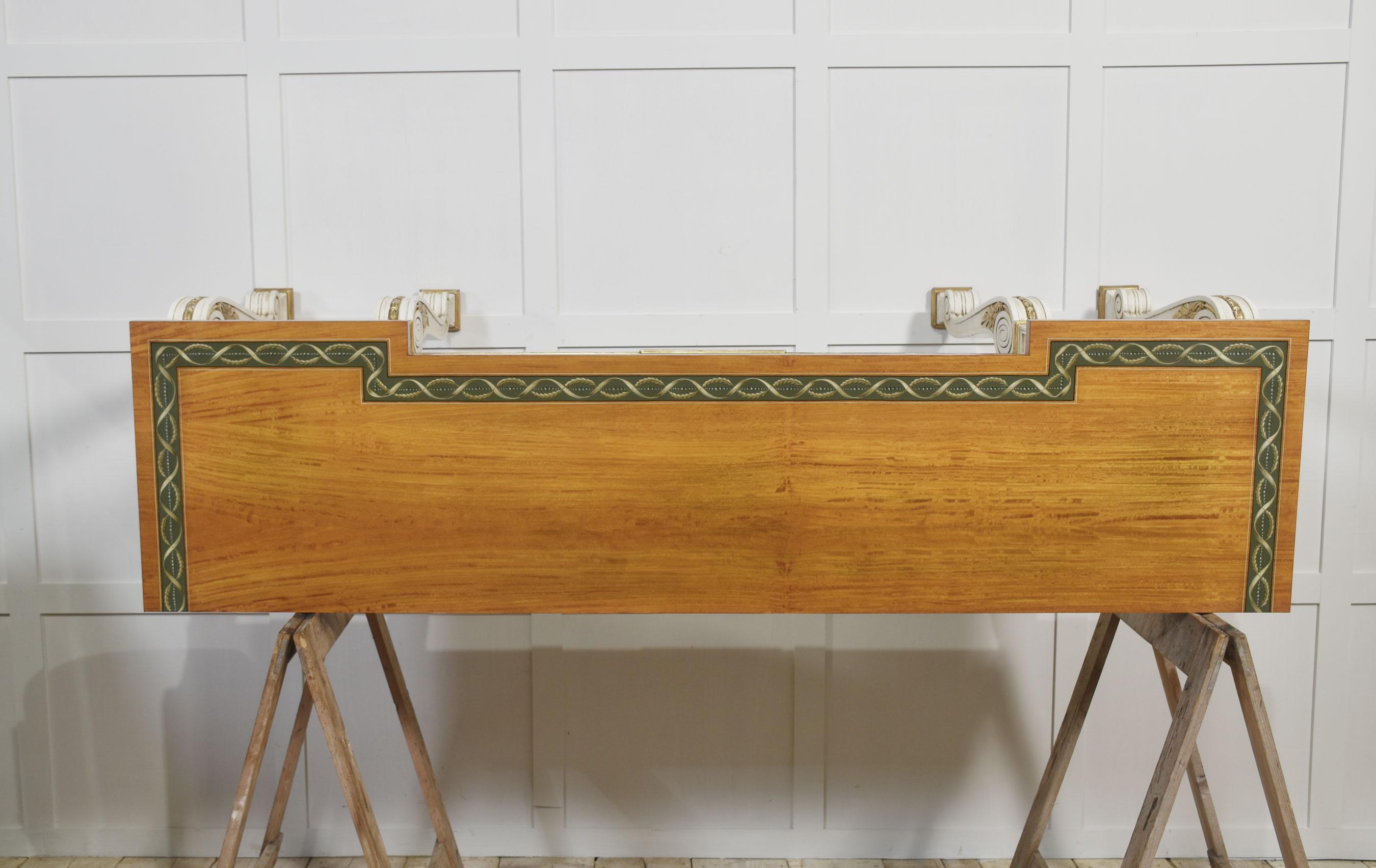 Neo-Classical painted console table For Sale 7