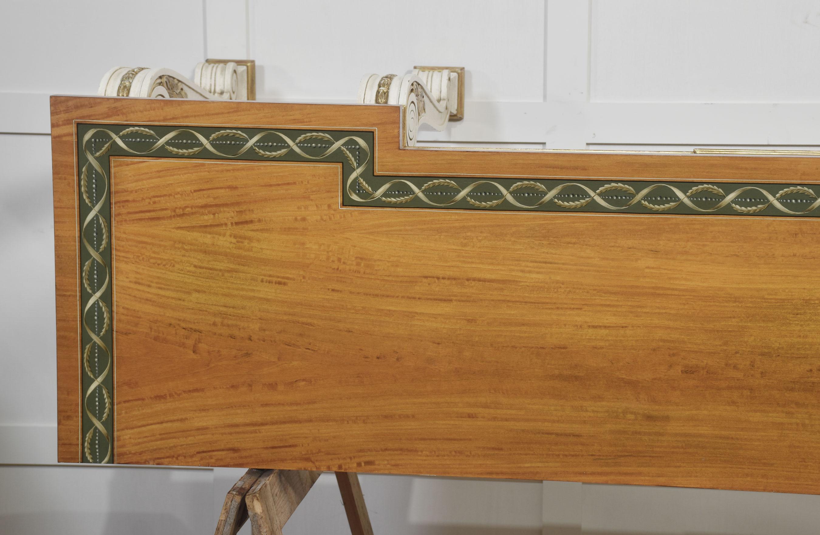 Neo-Classical painted console table For Sale 8