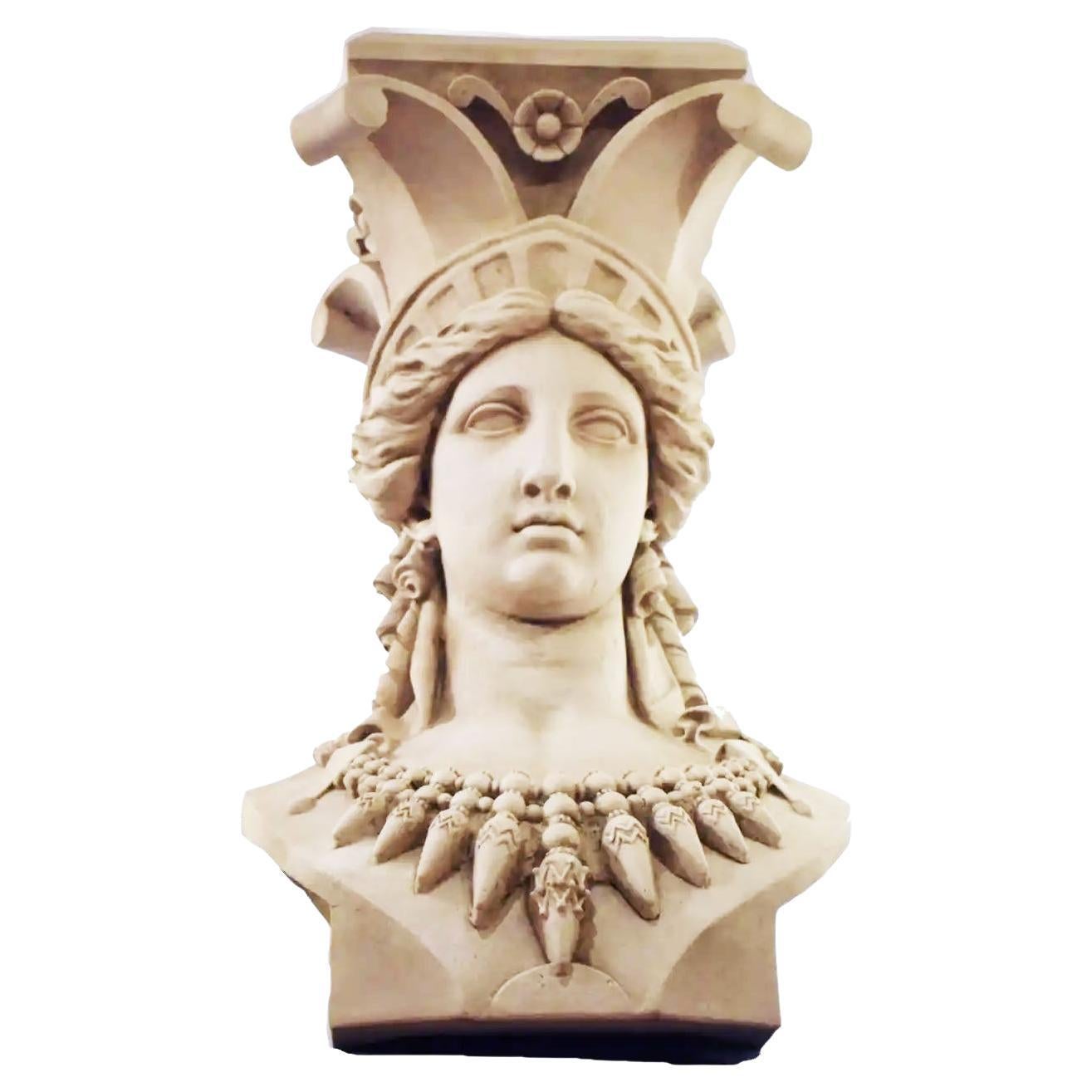 Neo Classical Pedestal depicting Maiden For Sale