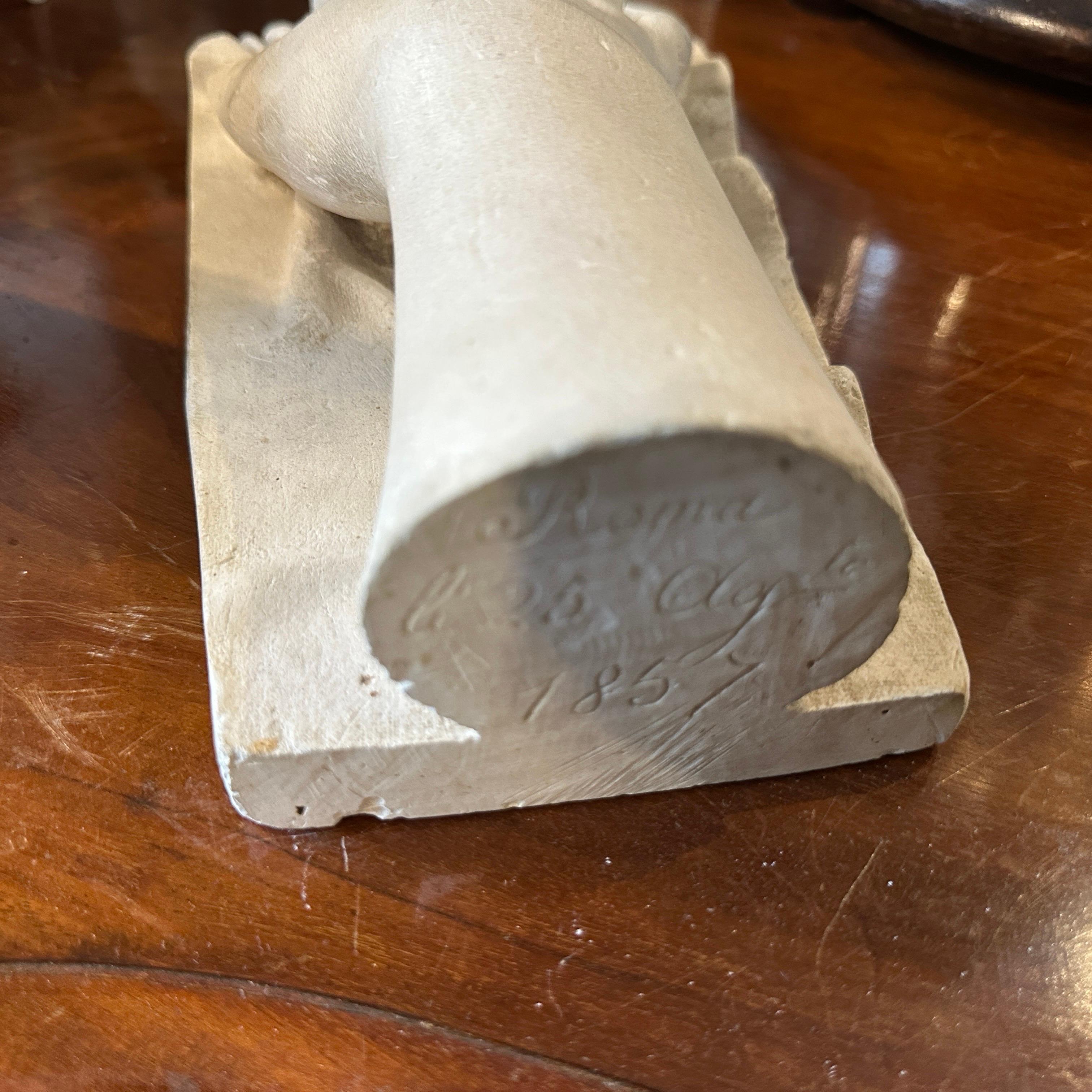 Escultura italiana neoclásica de escayola de una mano en venta 6