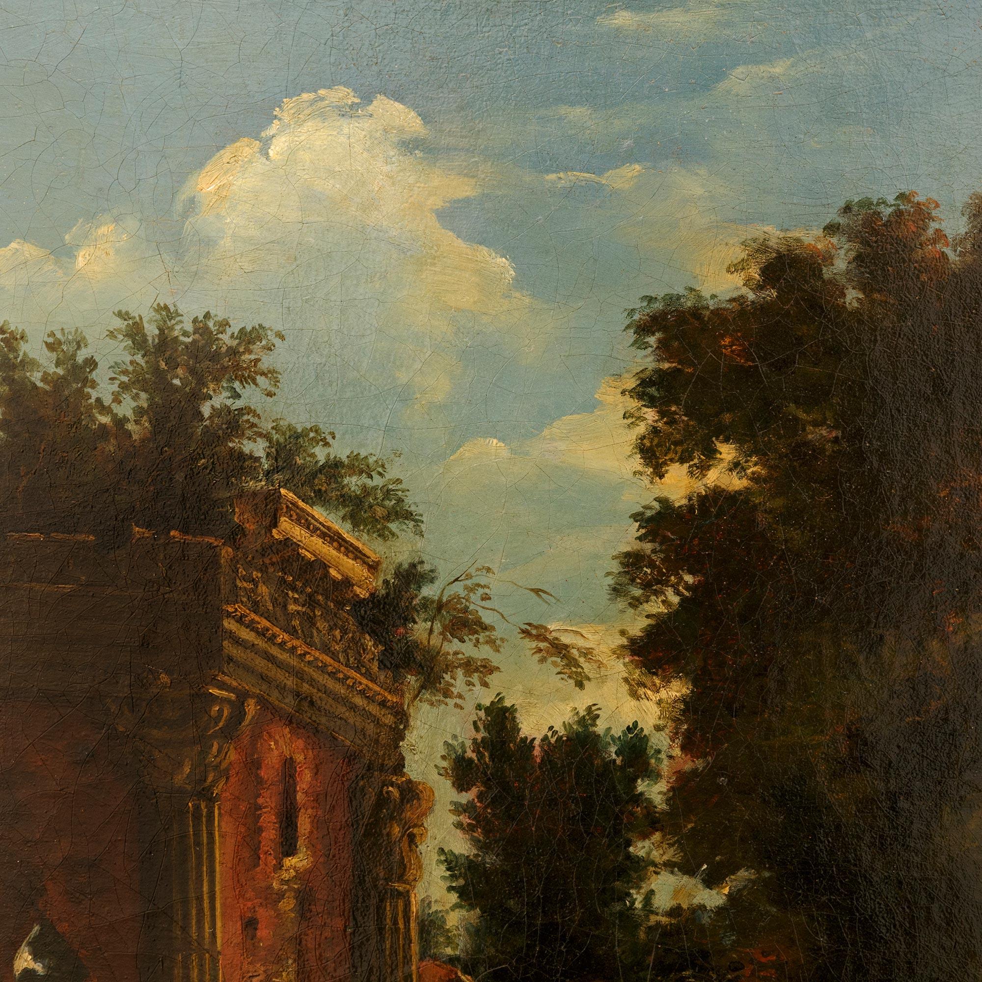 Neoklassizistisches st. Öl auf Leinwand und Giltwood Gemälde, signiert Courbet (19. Jahrhundert) im Angebot