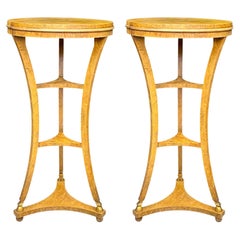 Wood Pedestals