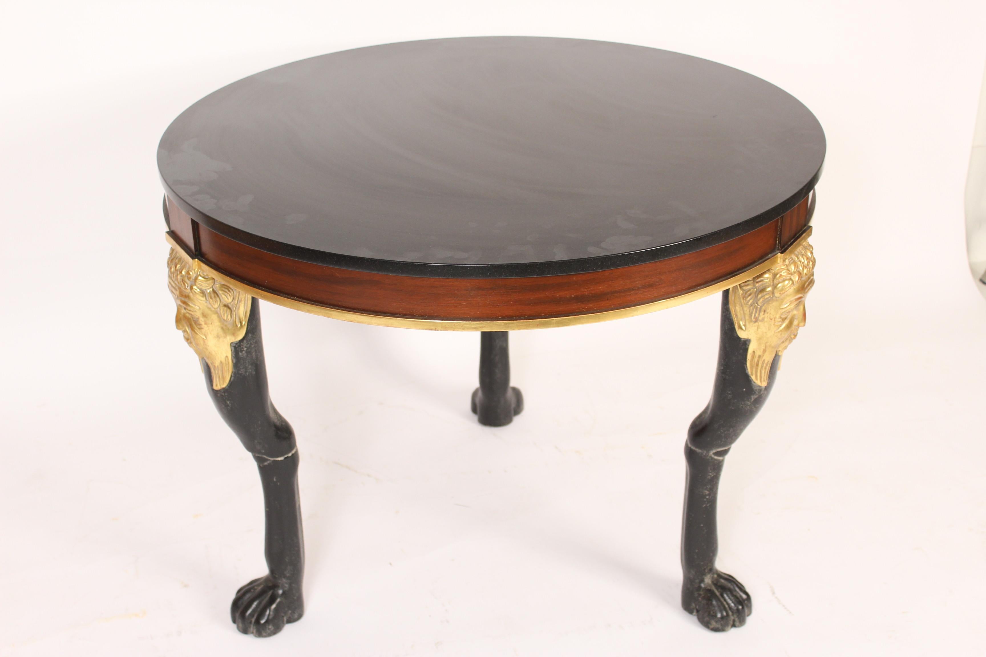 Neoclassical Style Center / Occasional Table In Good Condition In Laguna Beach, CA