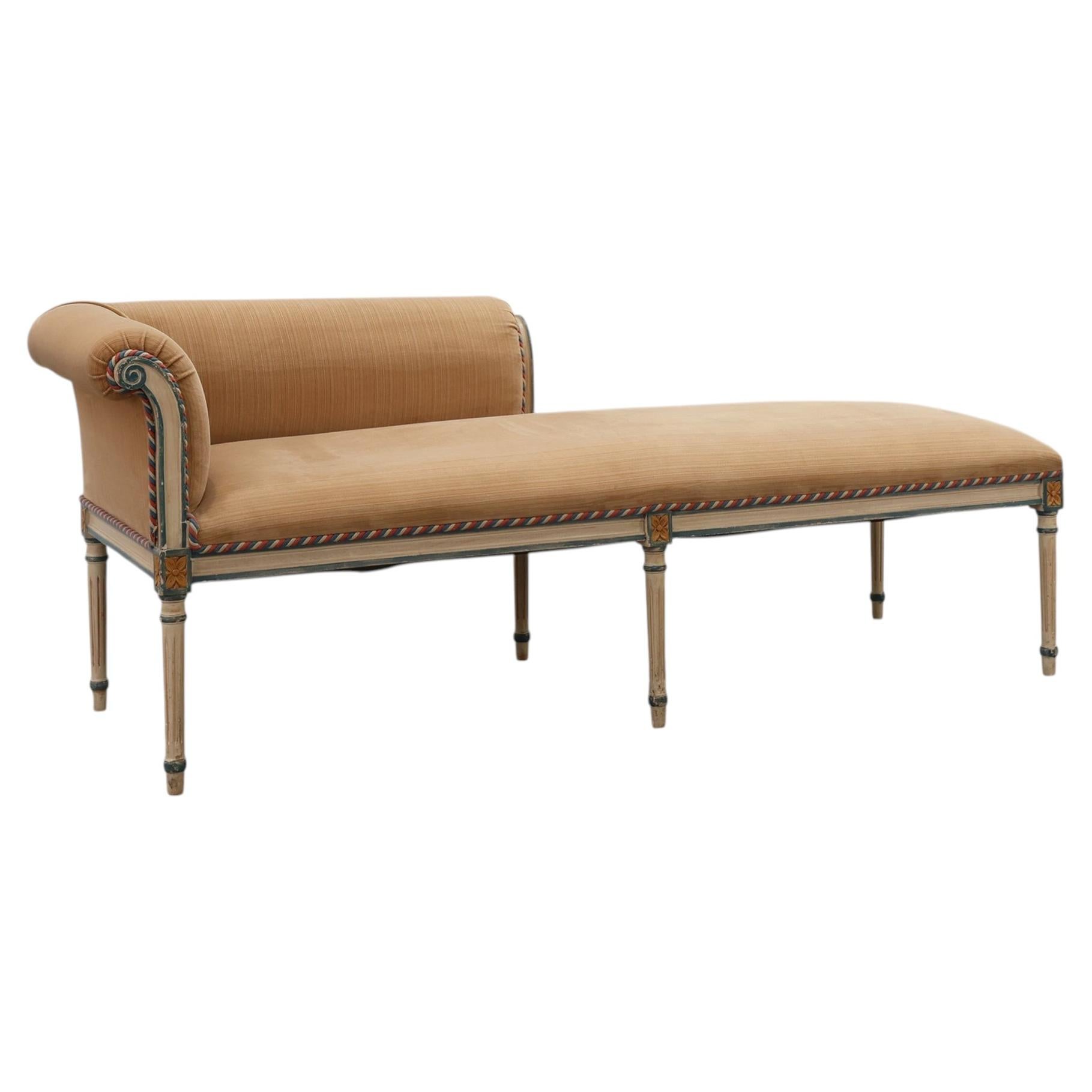 Chaiselongue im neoklassizistischen Stil, Frankreich ca. 1990