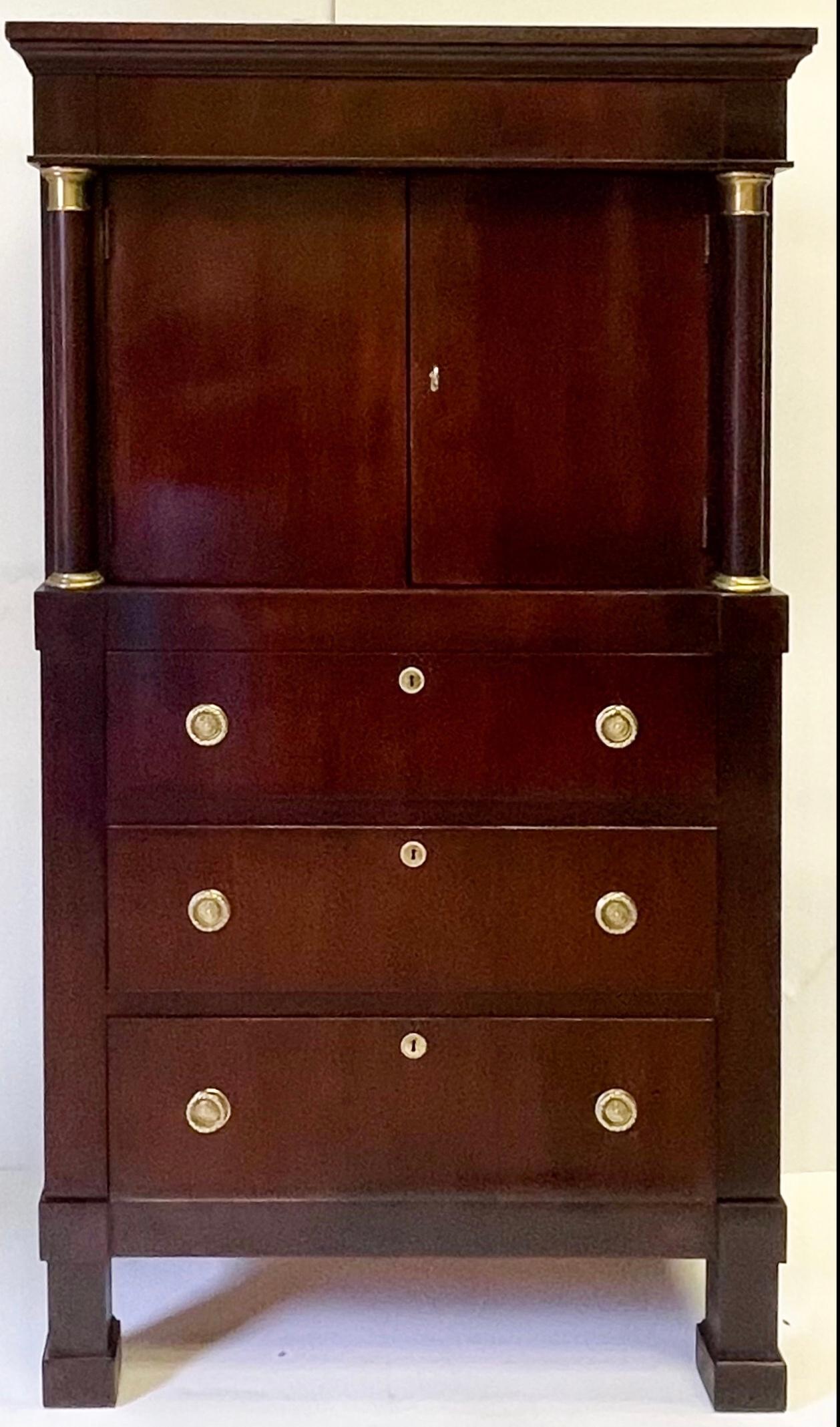 Neoclassical Neo-Classical Style Gentleman’s Chest by Ralph Lauren for Henredon