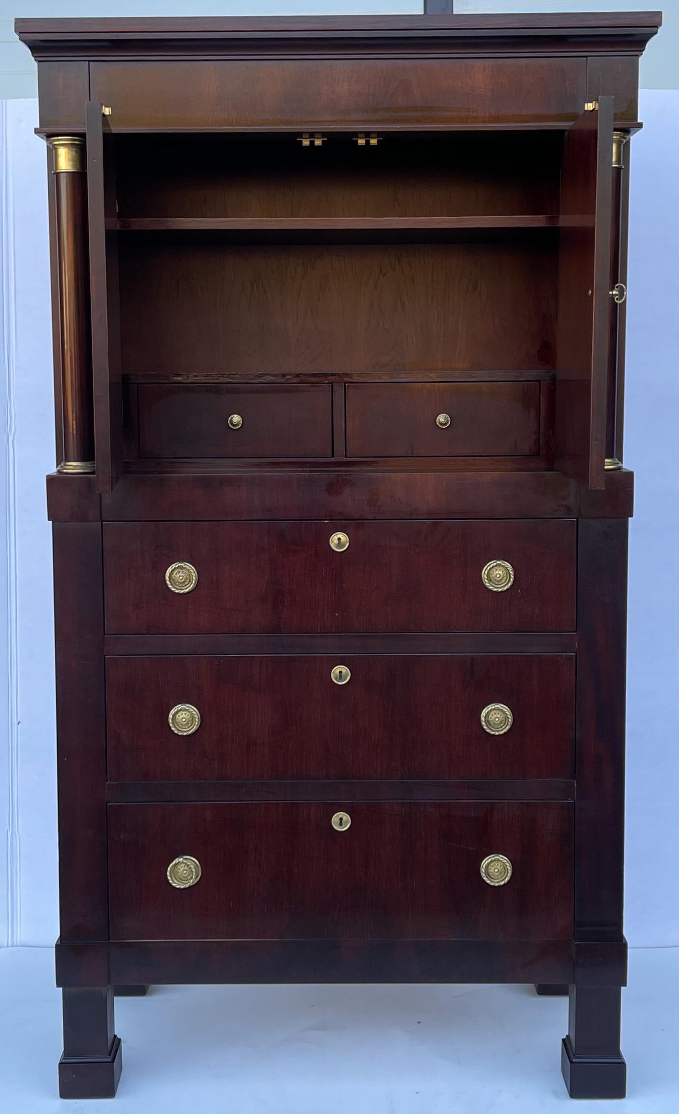 American Neo-Classical Style Gentleman’s Chest by Ralph Lauren for Henredon