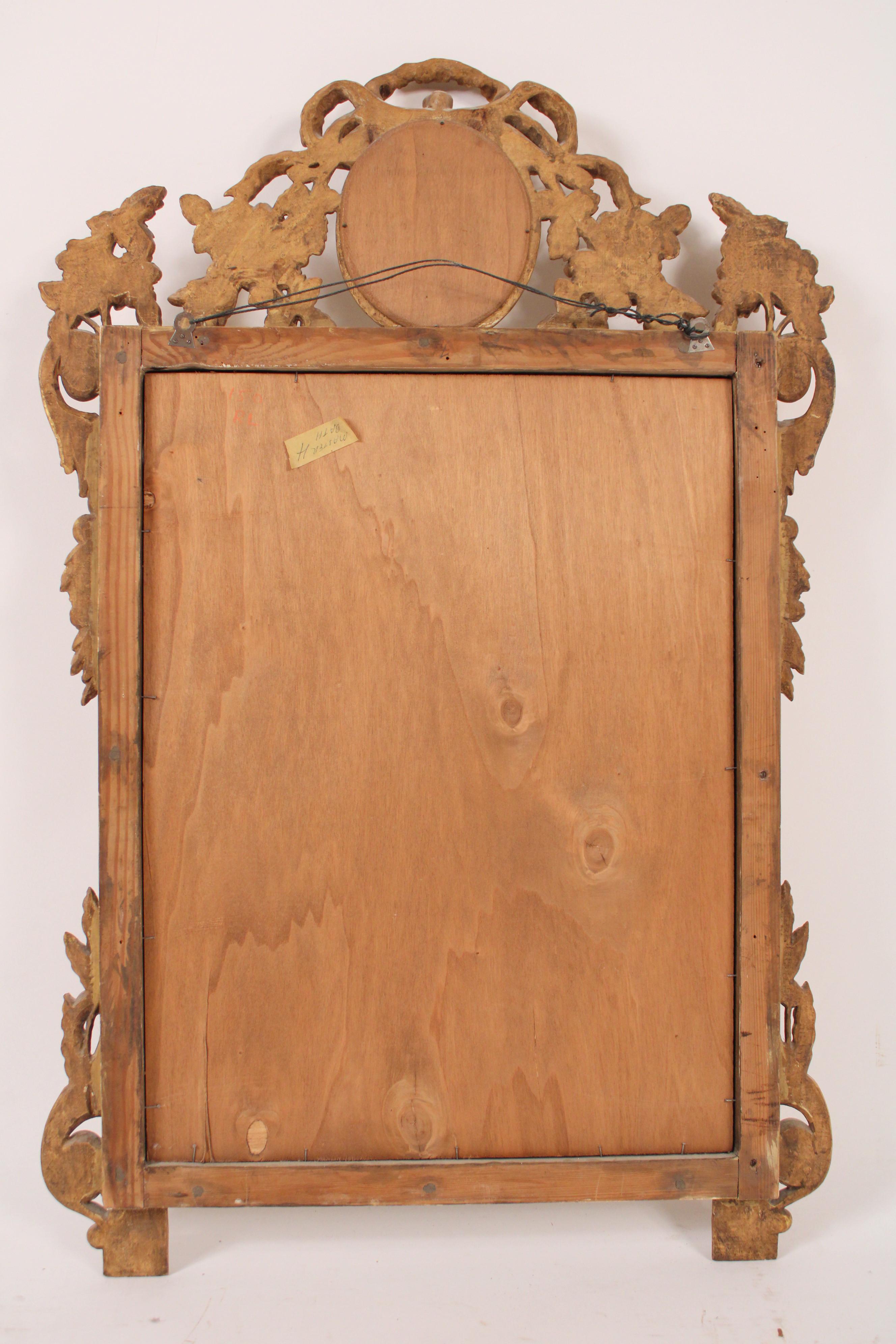 Neo Classical Style Gilt Wood Mirror 3