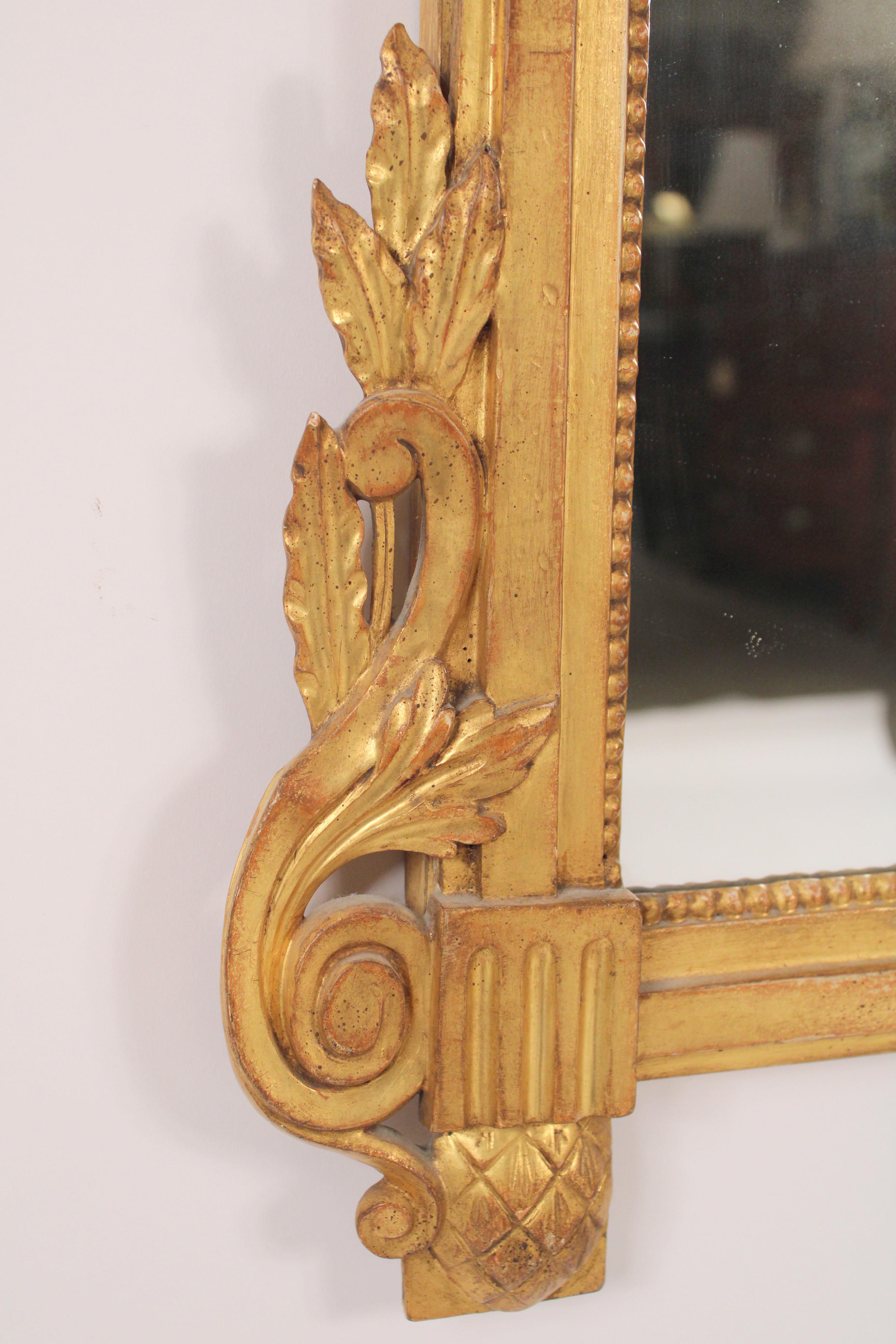 Neo Classical Style Gilt Wood Mirror 1