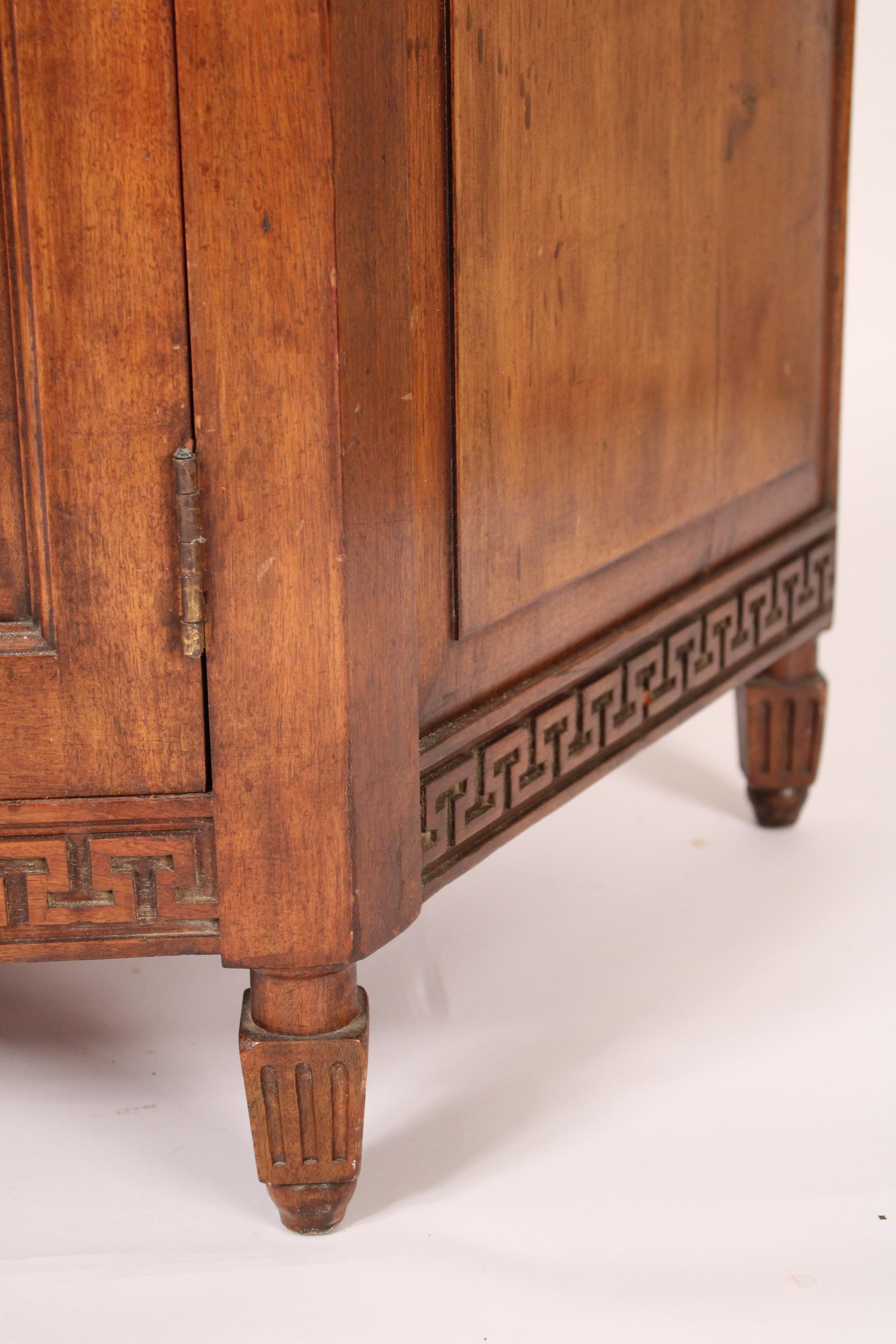 Neo Classical Style Mahogany Cabinet  For Sale 4