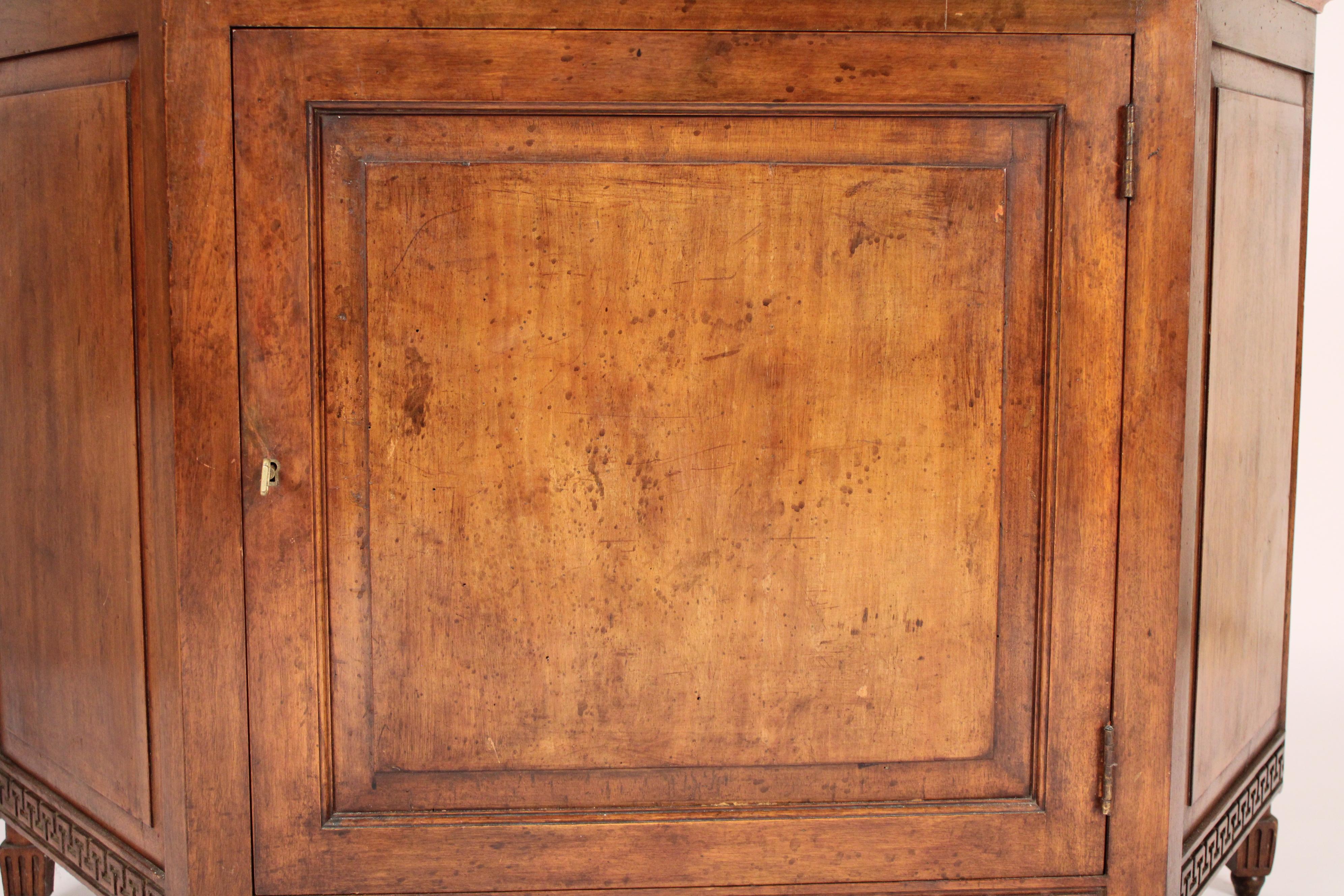 Neo Classical Style Mahogany Cabinet  For Sale 3