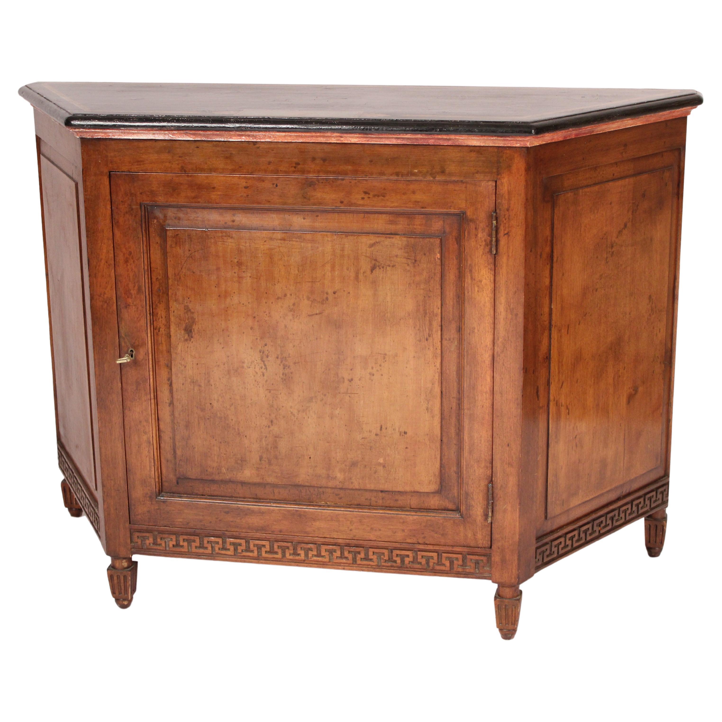 Neo Classical Style Mahogany Cabinet 