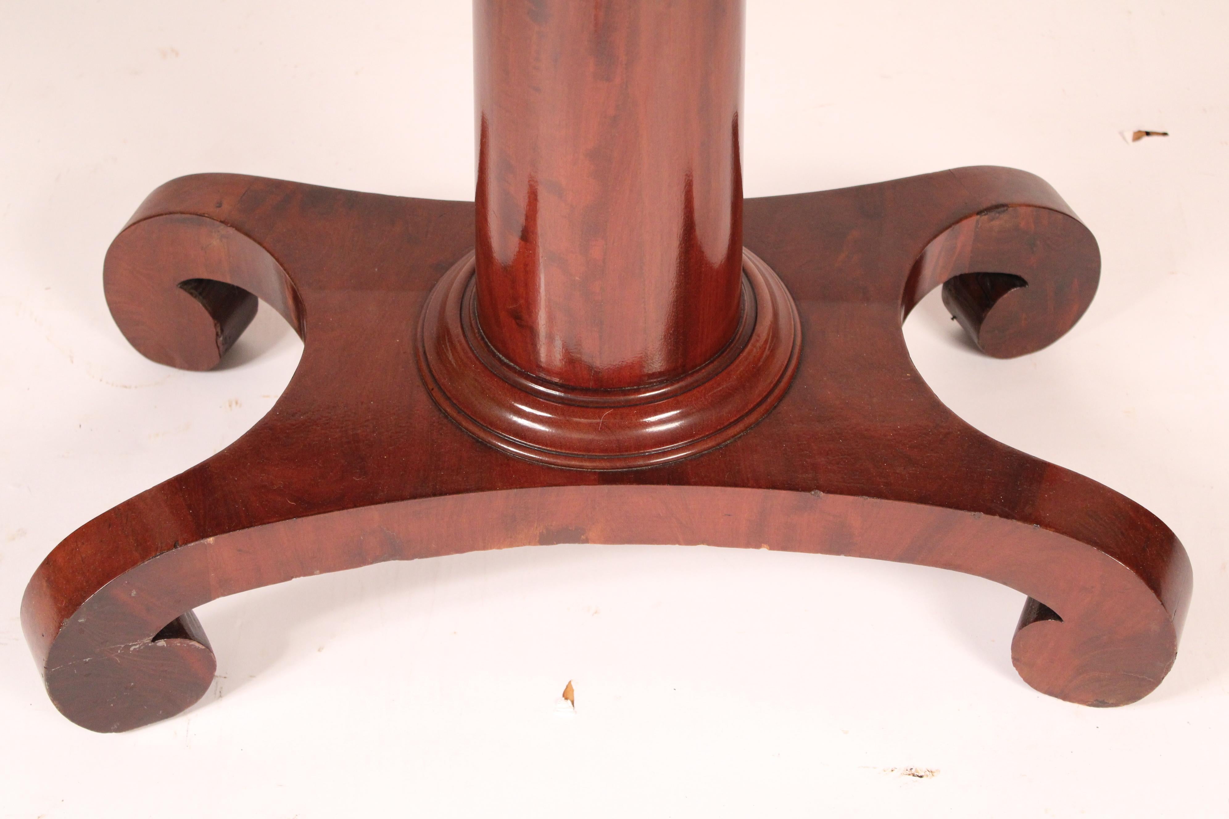 Neo Classical Style Mahogany Games Table For Sale 3