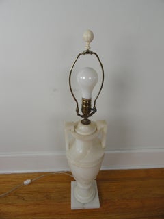 Neo-Classical Style Marble Lamp