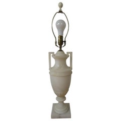 Neo-Classical Style Marble Lamp