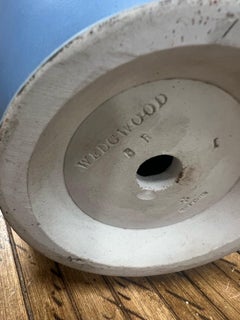 Neo-Classical Style Wedgwood Pottery Blue & White Basalt Table Lamps - Pair