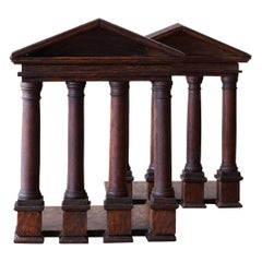 Neo Classical Temple Bookends