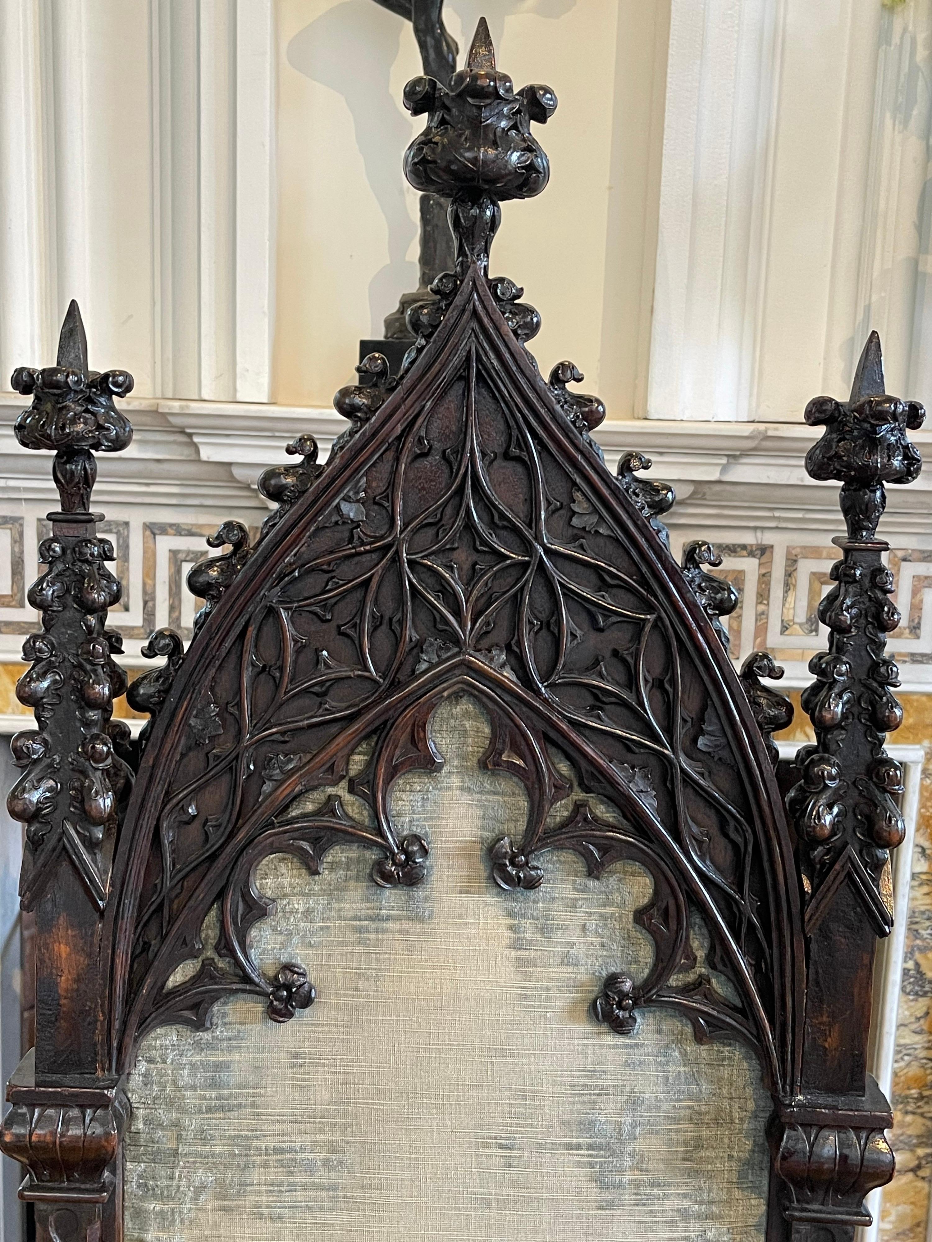 Neo-Gothic Arm Chair  3