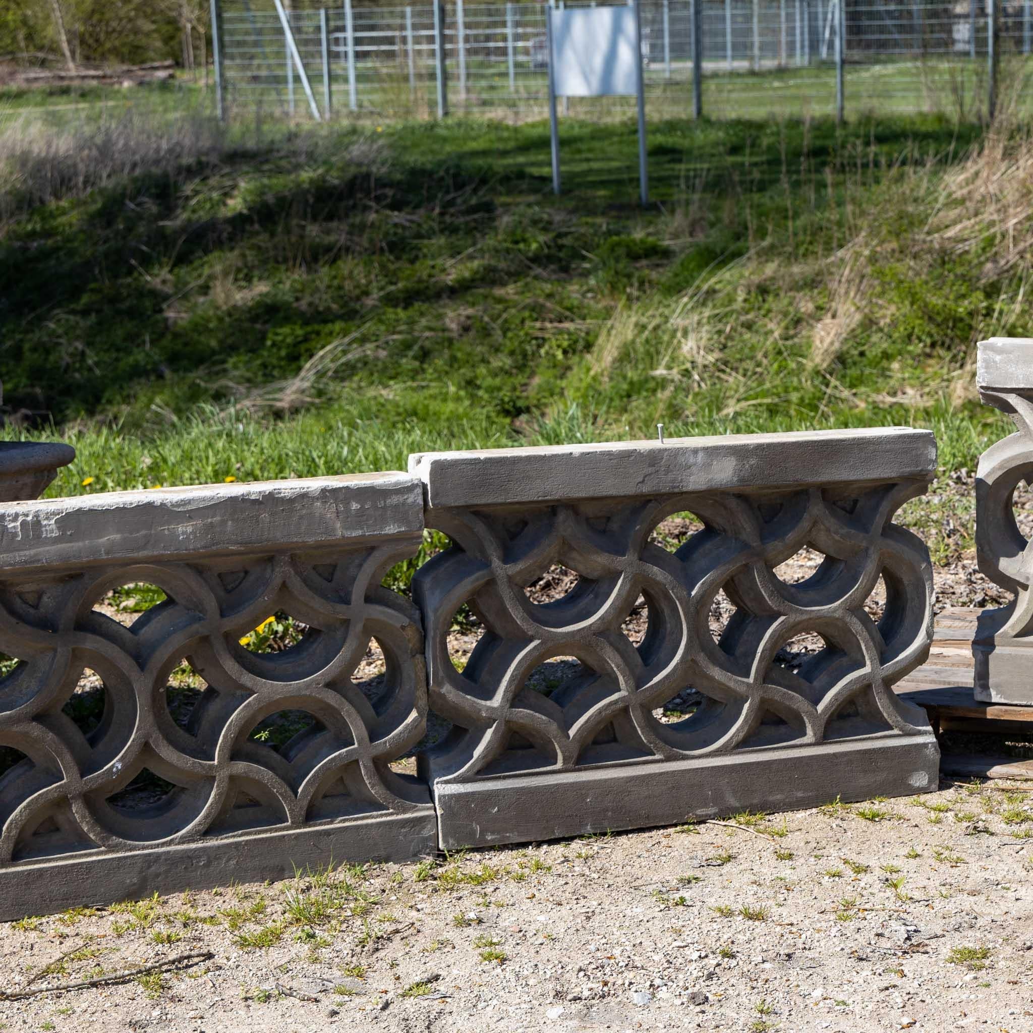 19th Century Neo-Gothic Balustrade For Sale