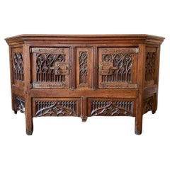 Neo-Gothic Sideboard 19th Century