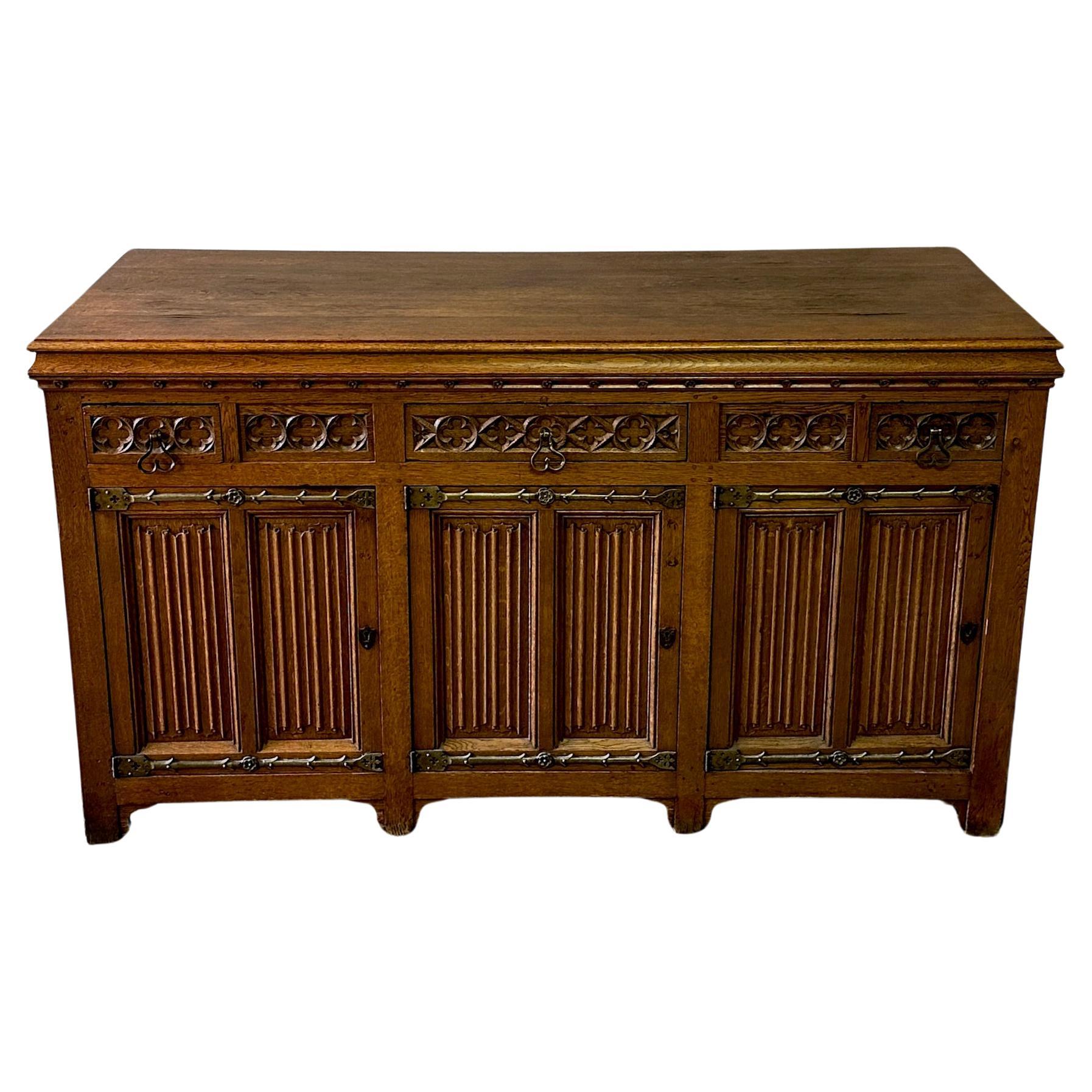 Neo Gothic Sideboard For Sale