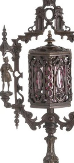 Neo-Gothic style lamp
