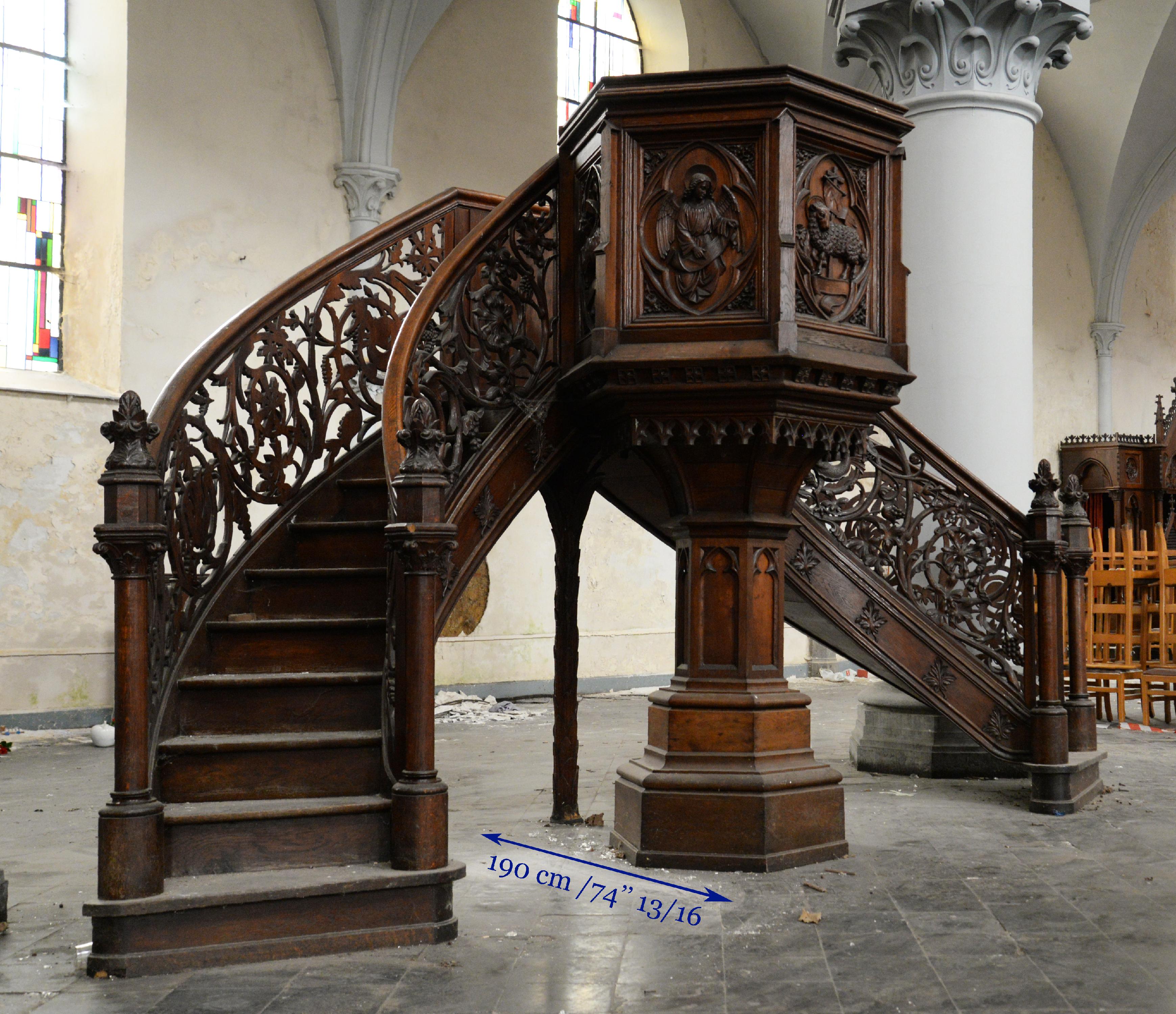 church pulpit railings