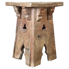 Neo Gothic Wood Stool