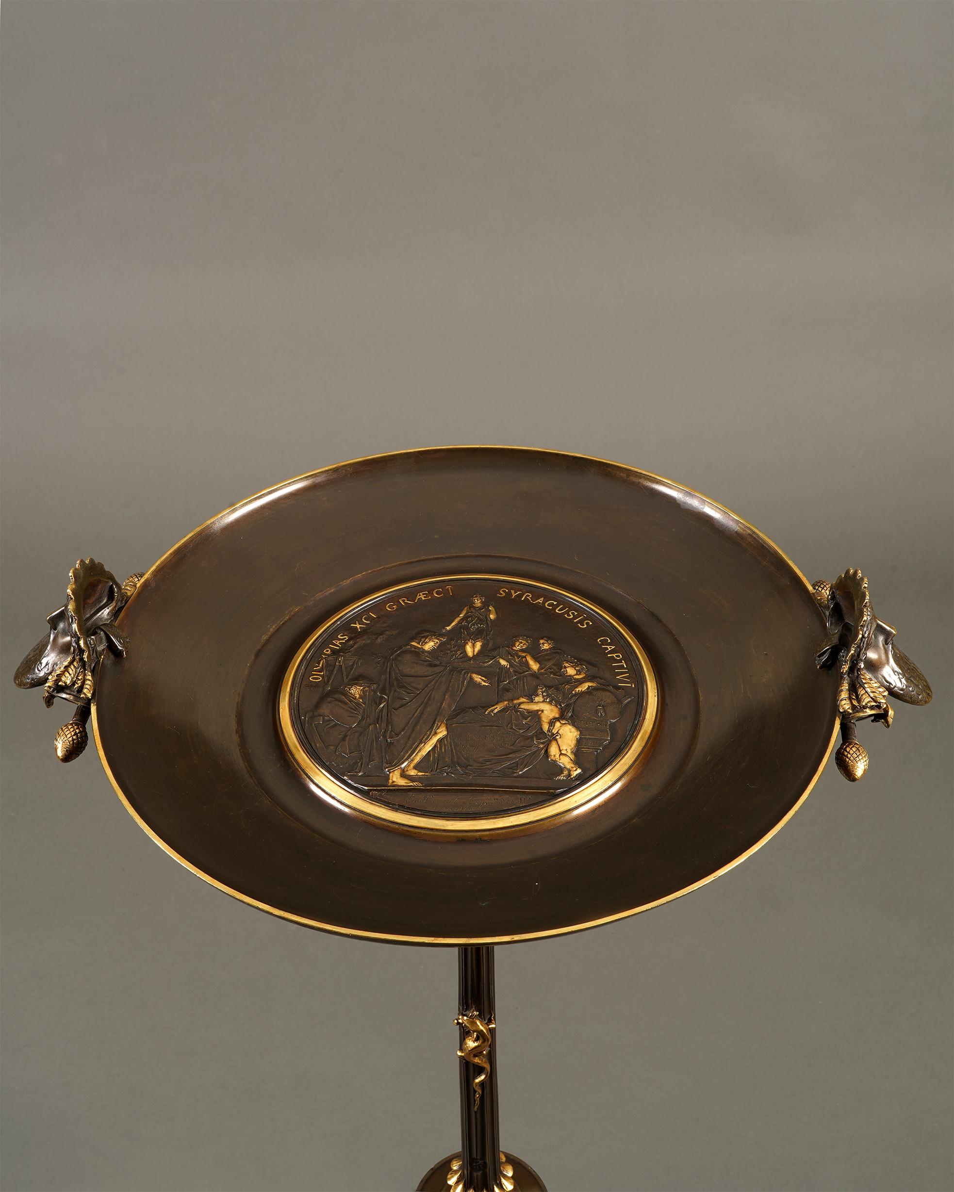 Neo-griechischer Guridon von E. Picault, Frankreich, 1863 (Neugriechisch) im Angebot