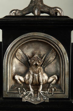 Tintero neogriego de C.G. Diehl, E. Frémiet y J. Brandely, Francia, circa 1867