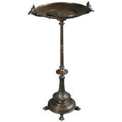 Neo-Greek Tazza on Stand by E. Picault, France, 1863