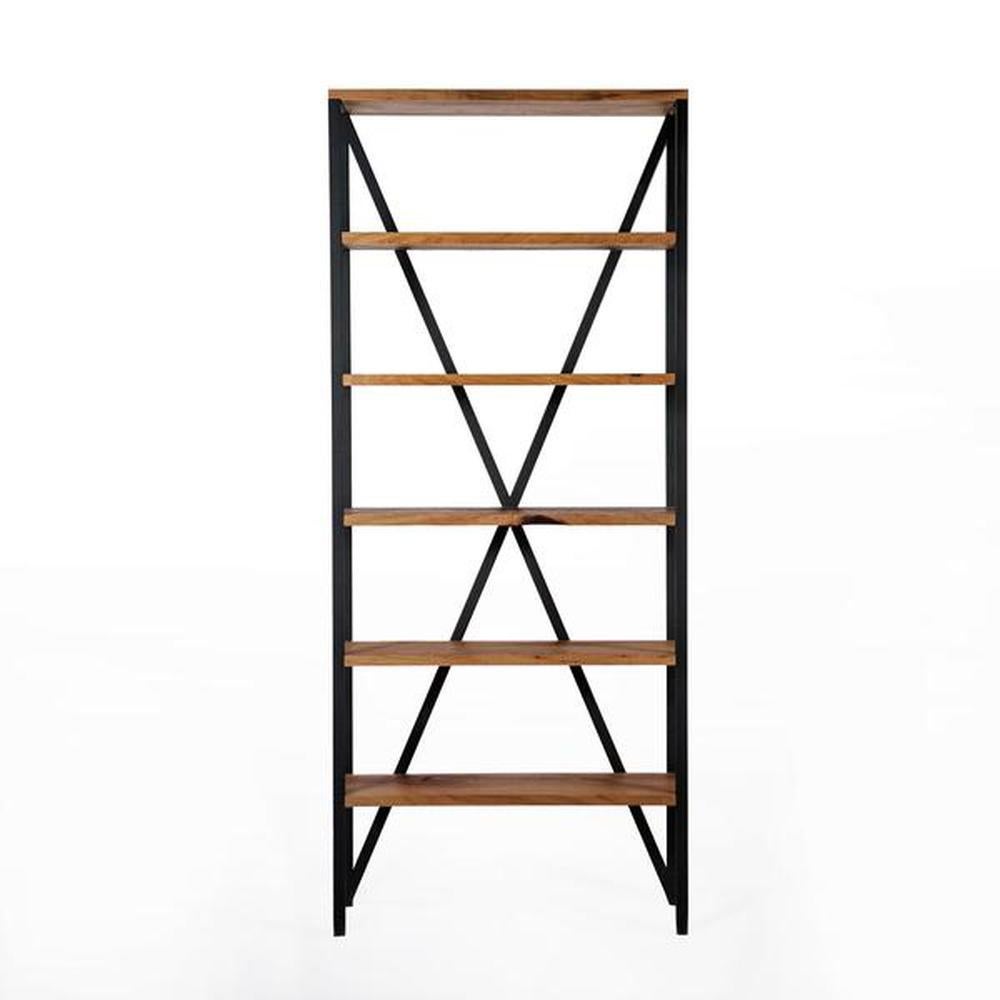 Moderno Libreria Neo Industriale, Oak in vendita