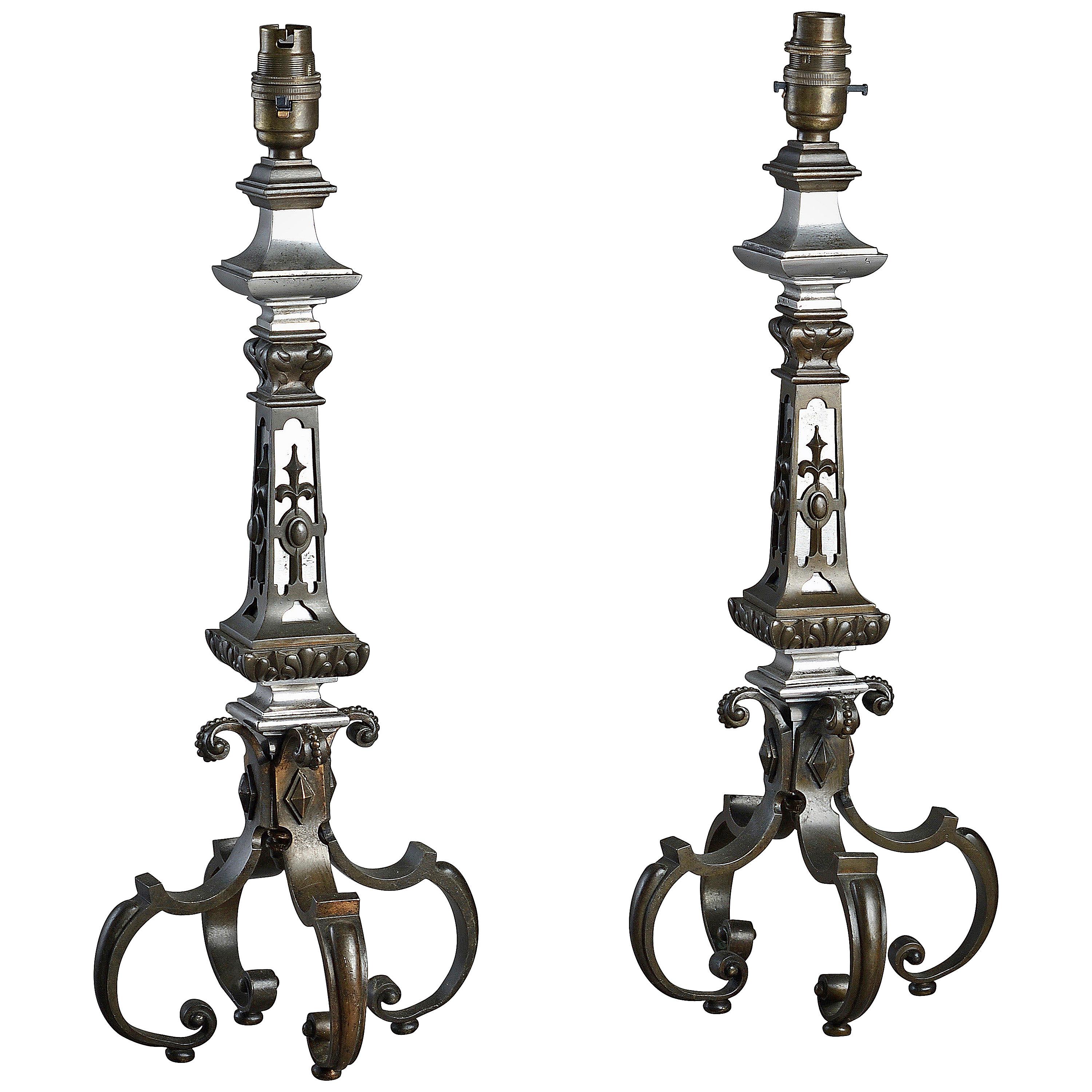 Neo-Jacobean Table Lamps for Crewe Hall
