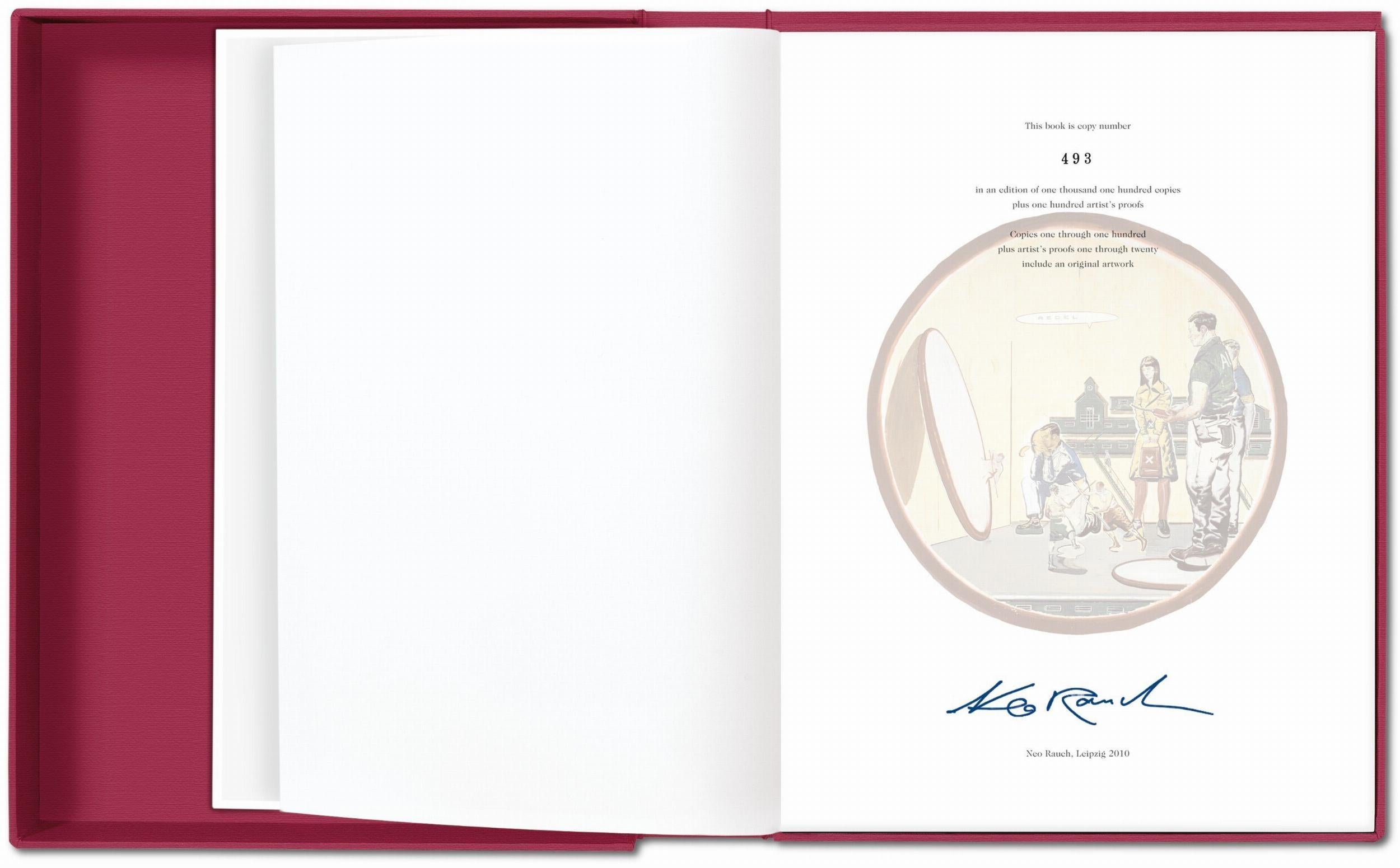 Italian Neo Rauch. Signed Limited Edition Monograph Book For Sale