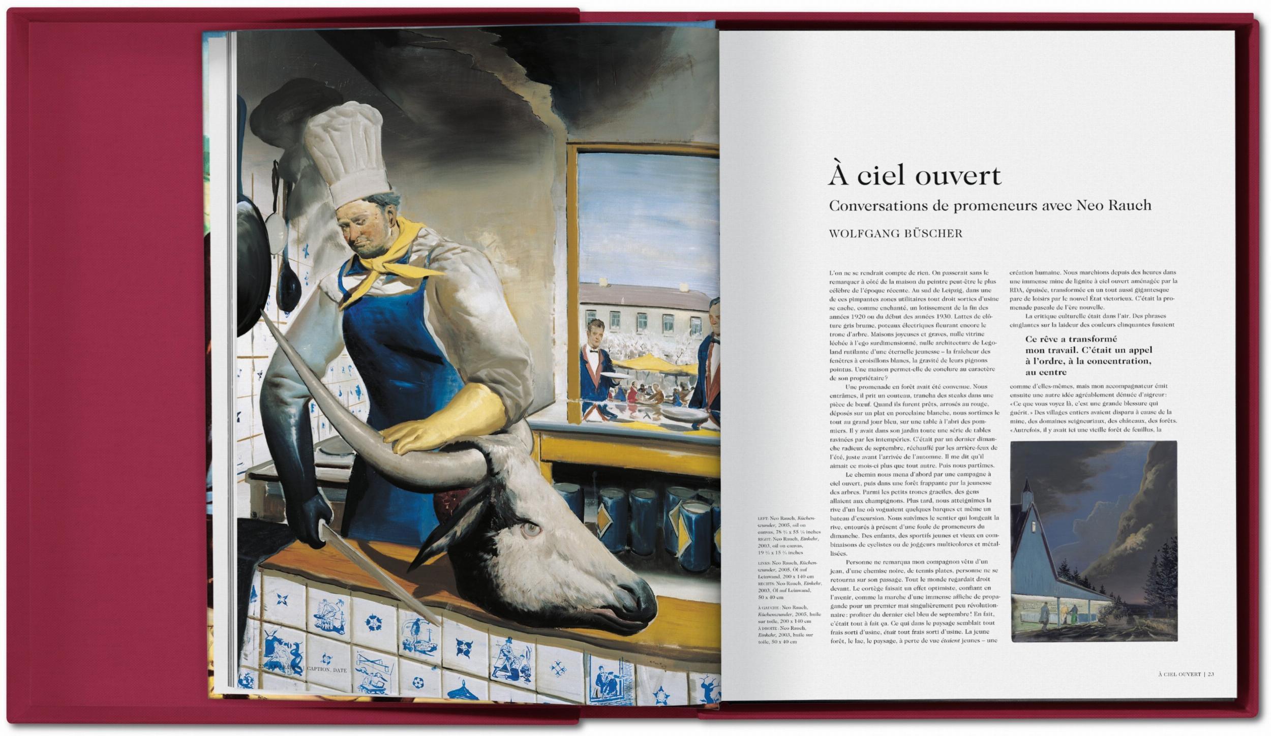 Contemporary Neo Rauch. Signed Limited Edition Monograph Book For Sale