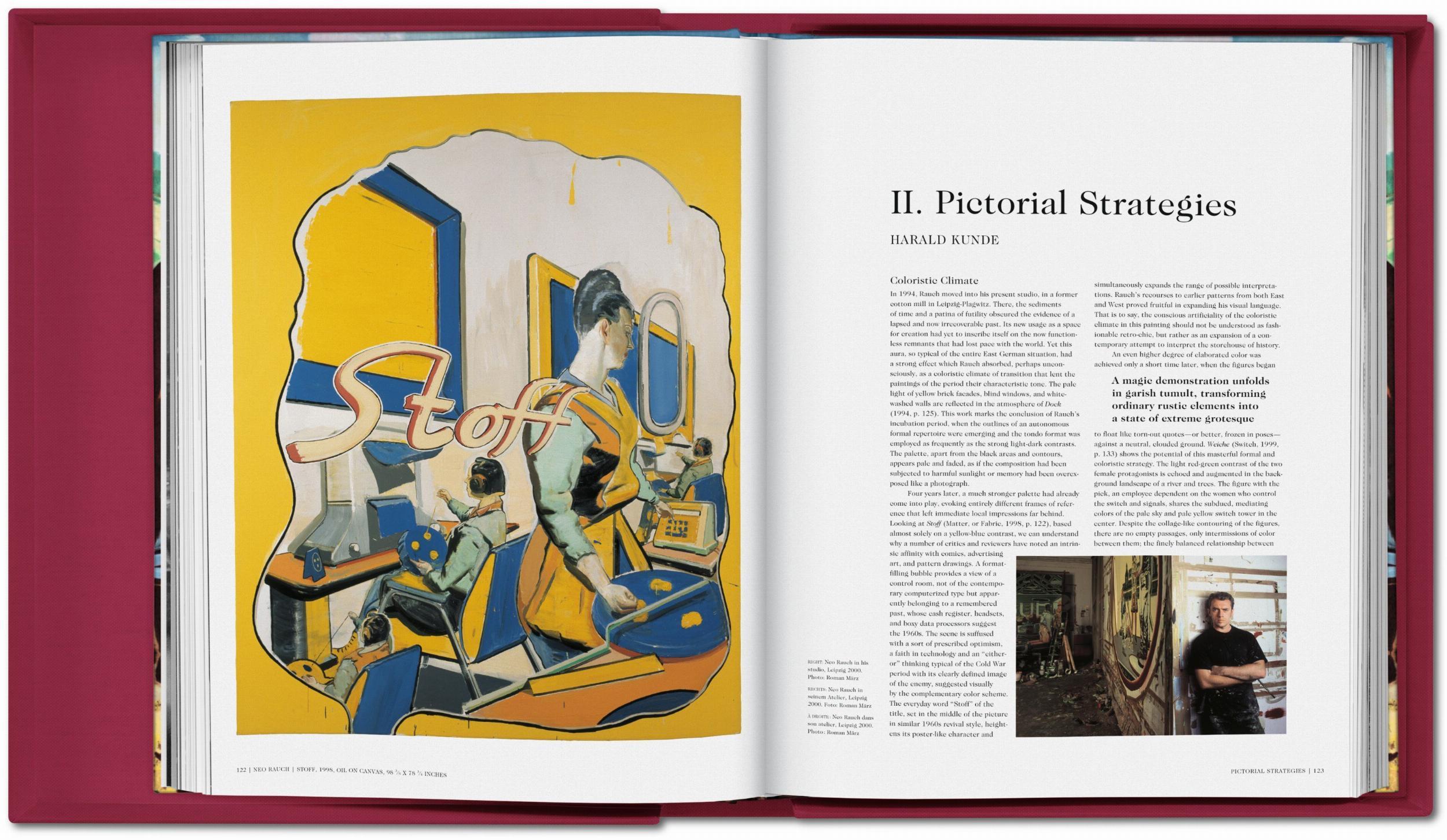Paper Neo Rauch. Signed Limited Edition Monograph Book For Sale