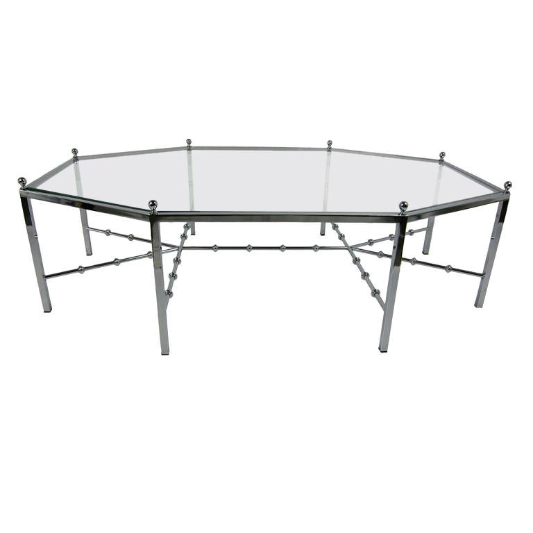 Cocktail Tables Neo-Regency Chrome