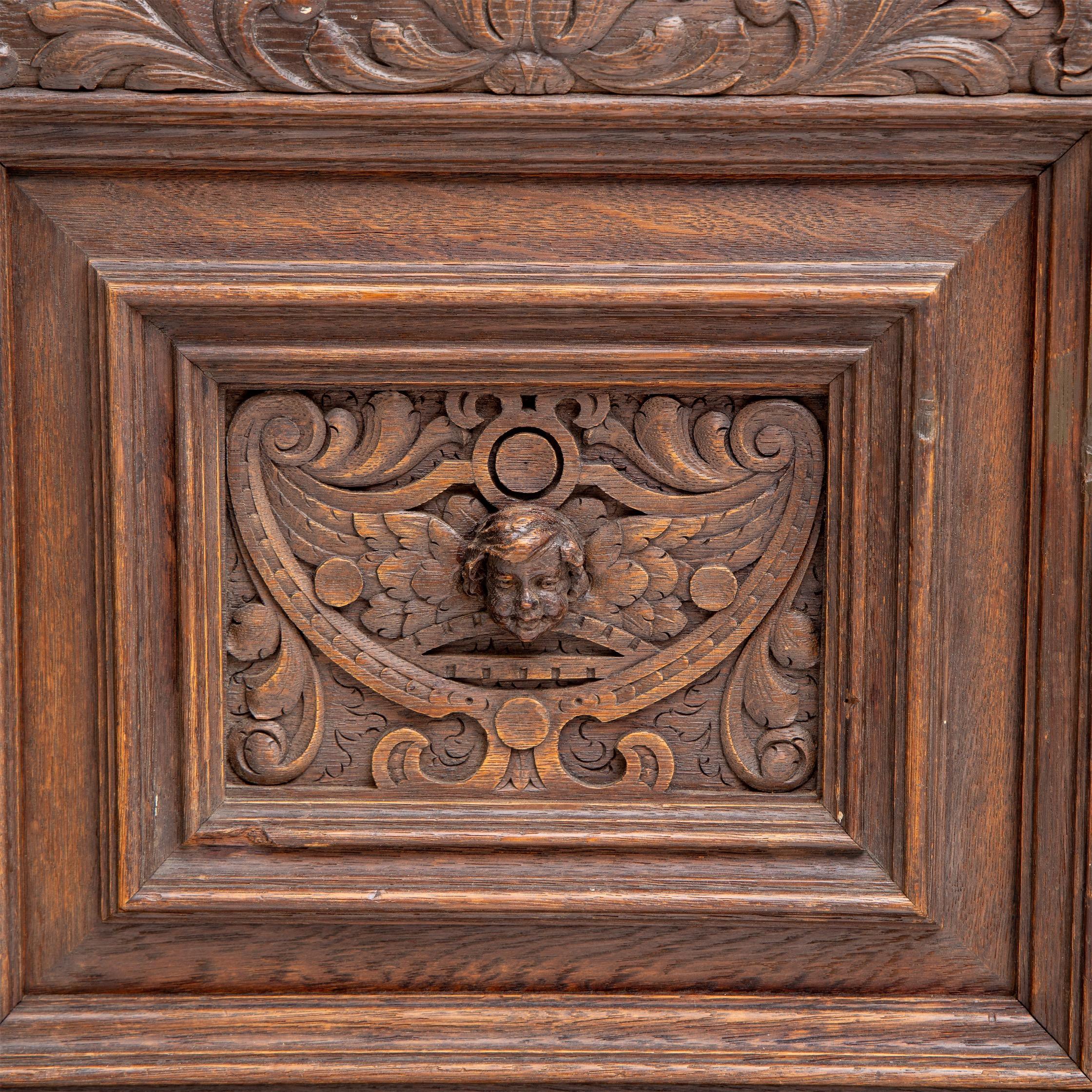 Neo-Renaissance Cabinet, Late 19th Century For Sale 9