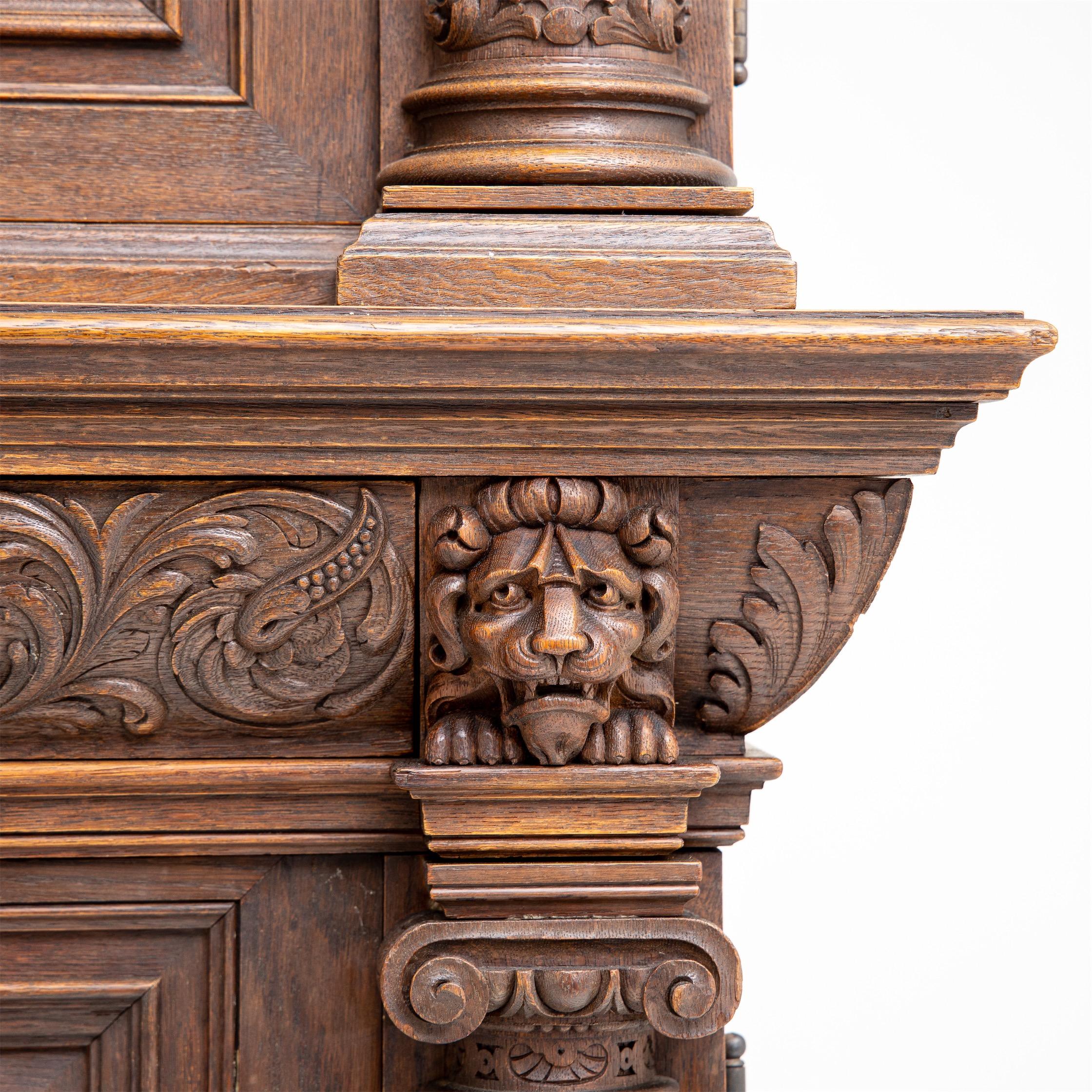 Cabinet néo-renaissance, fin du 19e siècle en vente 10