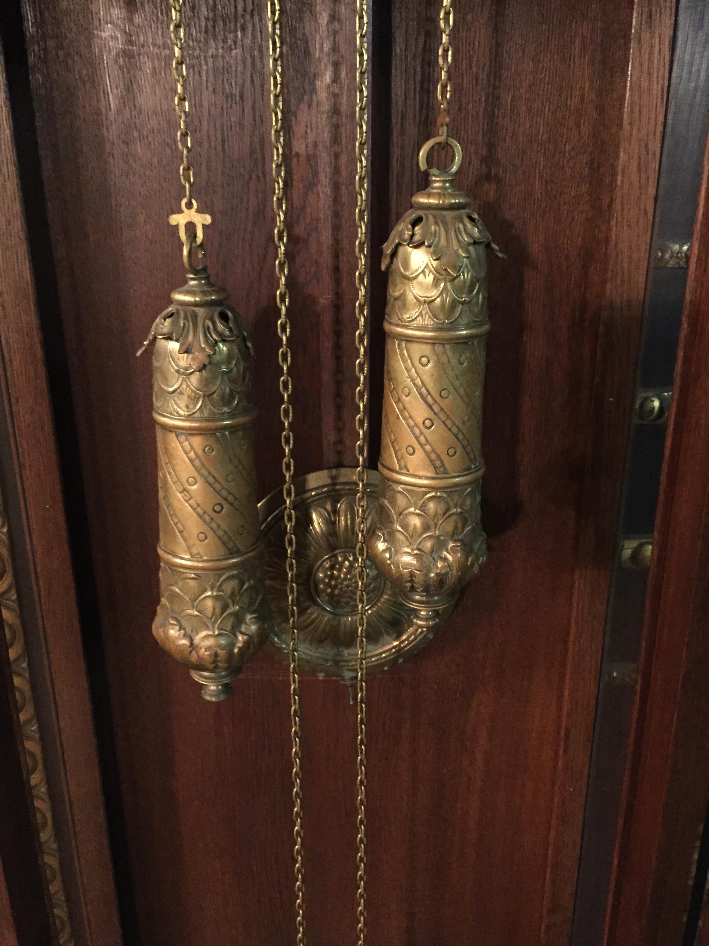 Neo Renaissance Grandfather Clock, circa 1870 with 2 Columns 9