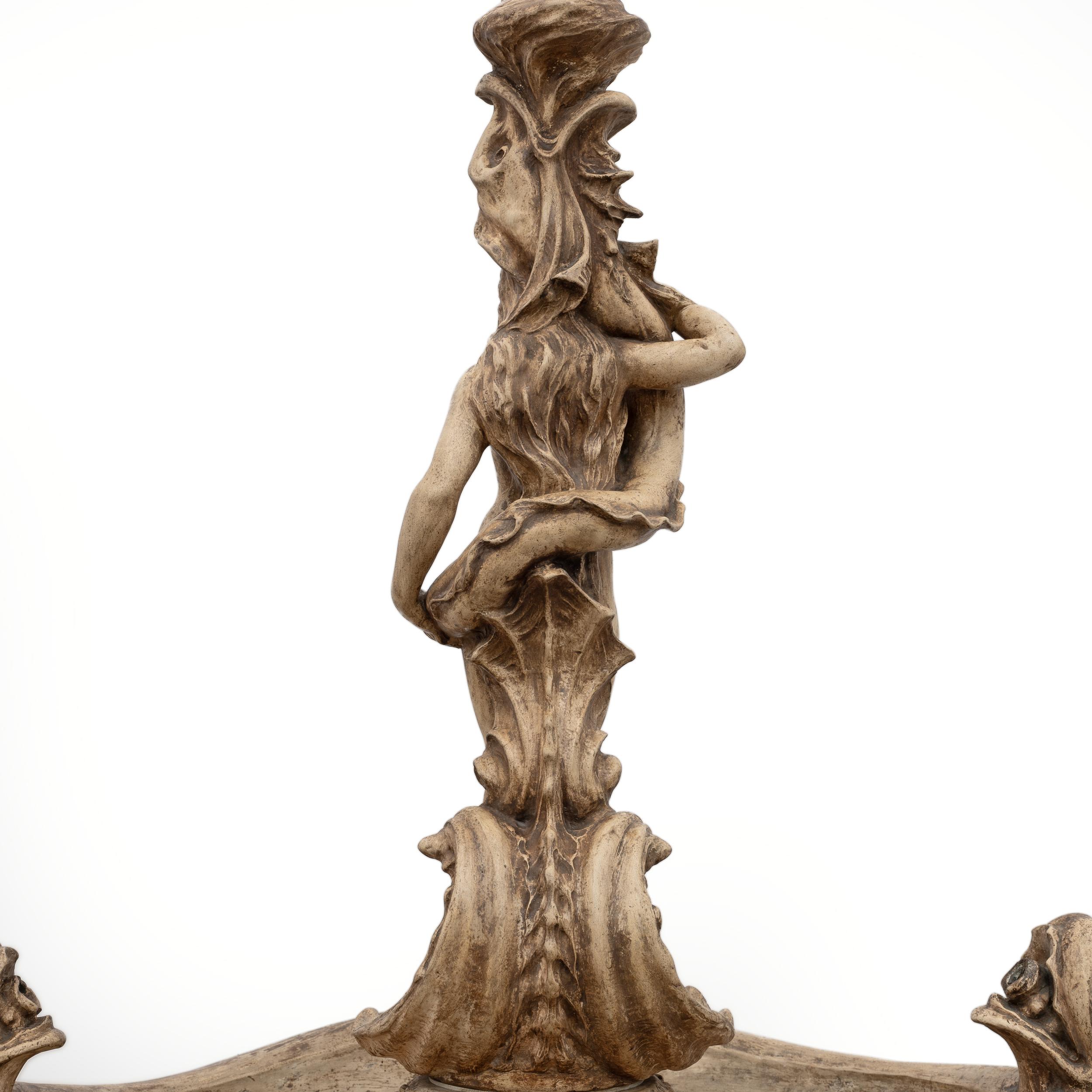 Fontana neorinascimentale italiana in terracotta. Toscana, inizio XIX secolo in vendita 3