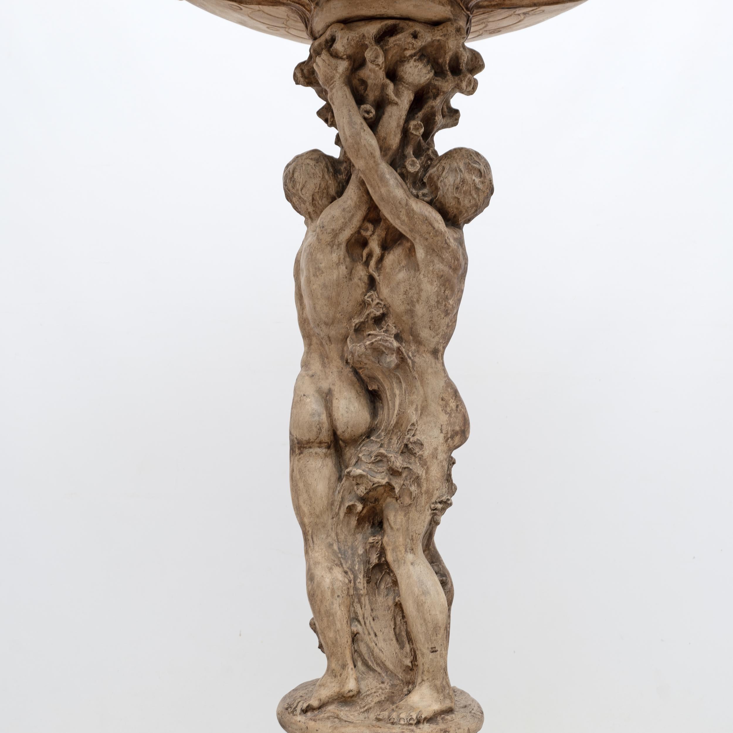 Fontana neorinascimentale italiana in terracotta. Toscana, inizio XIX secolo in vendita 6