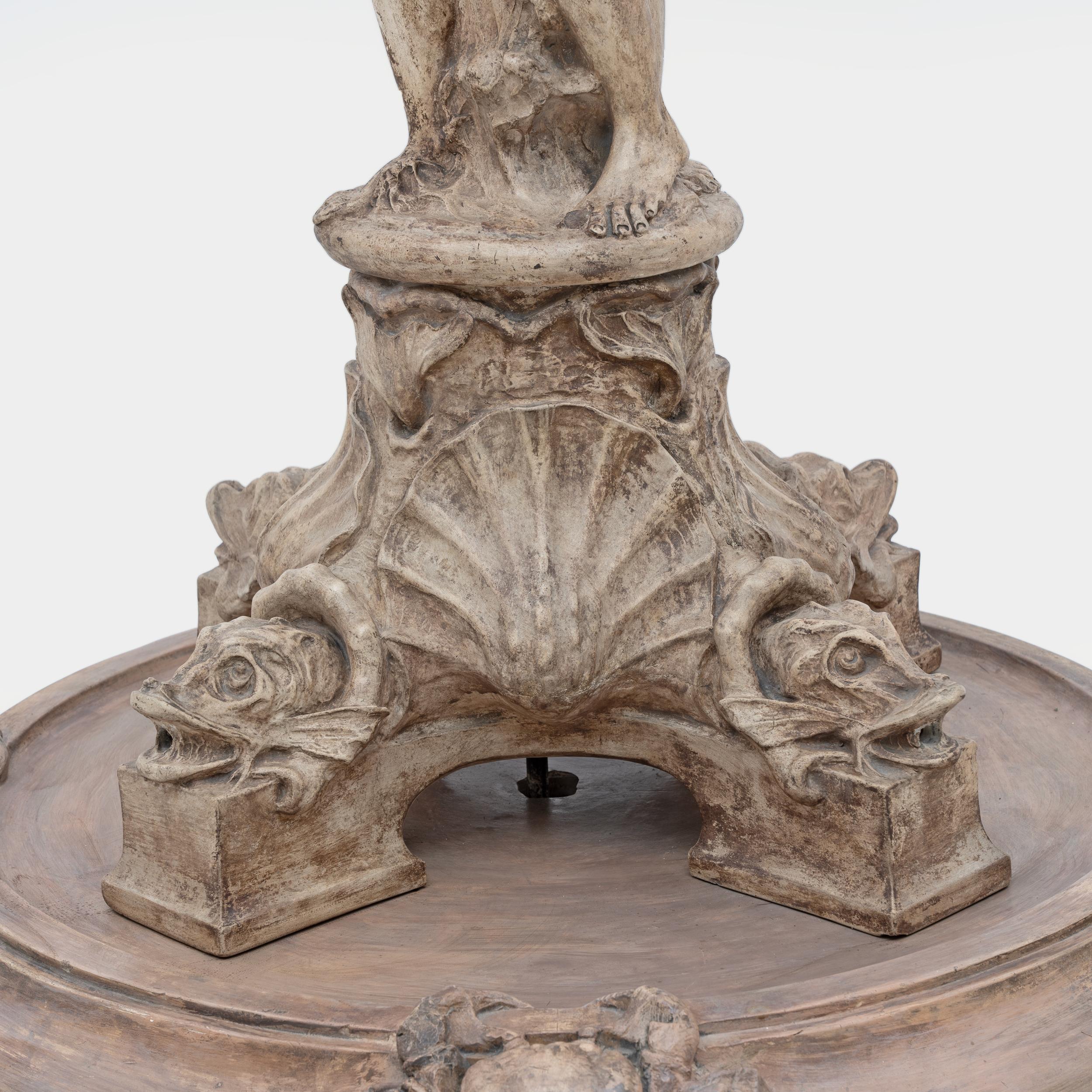Fontana neorinascimentale italiana in terracotta. Toscana, inizio XIX secolo in vendita 8