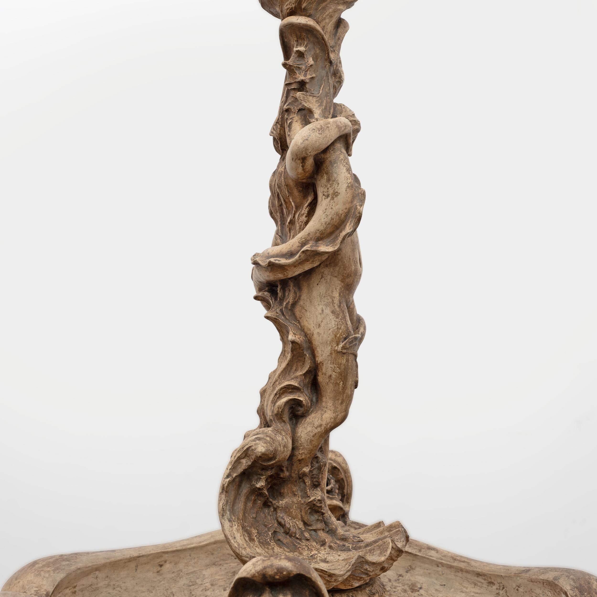 Fontana neorinascimentale italiana in terracotta. Toscana, inizio XIX secolo in vendita 12