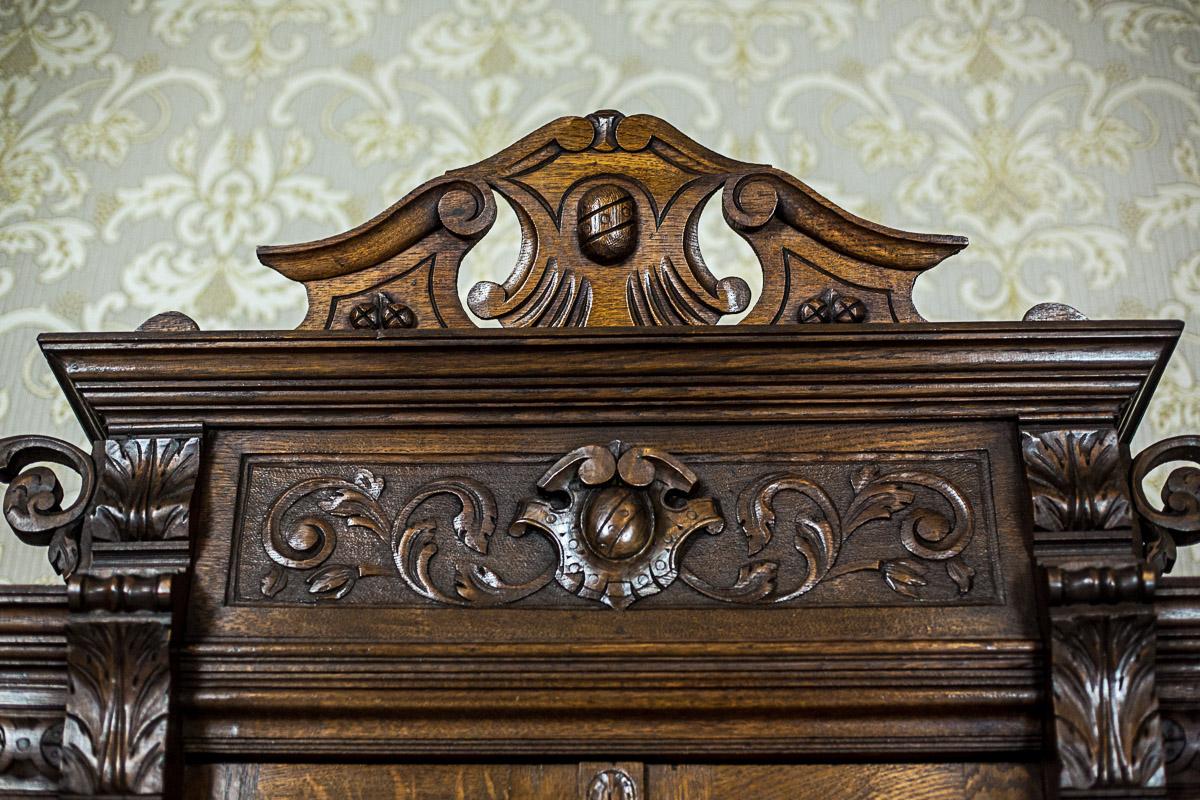 Neo-Renaissance Oak Cupboard or Buffet, circa 19th Century 6